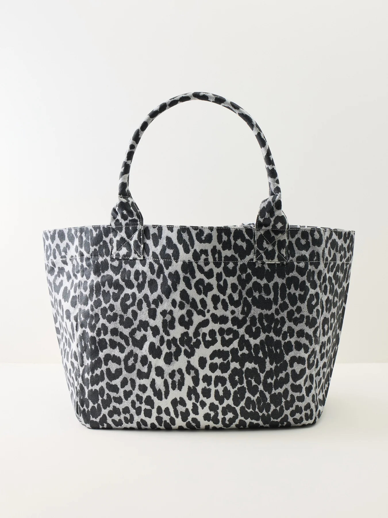 Medium Trapeze Shopper Sequin Silver - Image 3