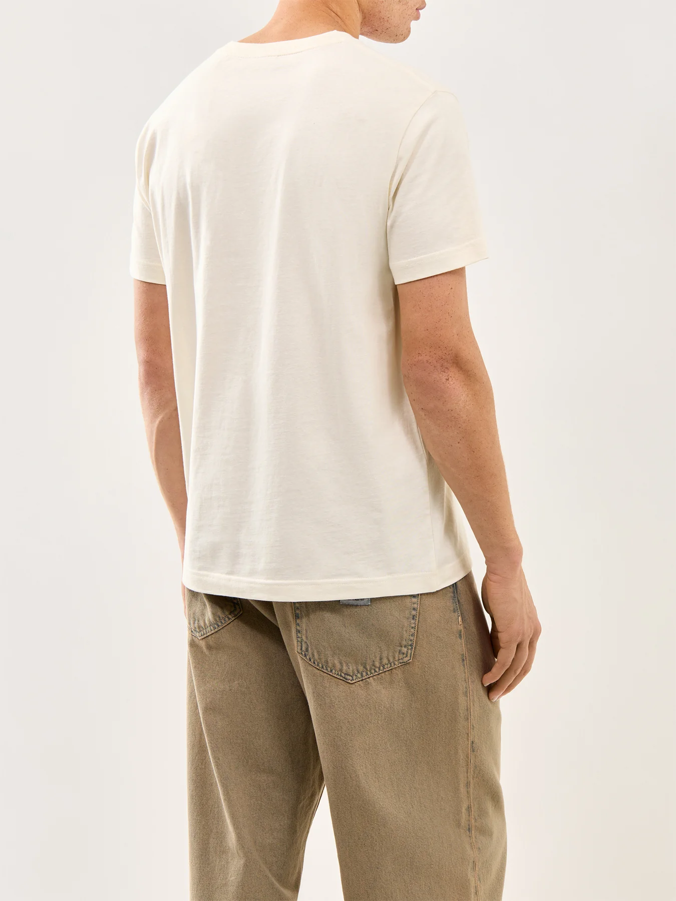 Graphic Ski T-Shirt Cream - Image 5