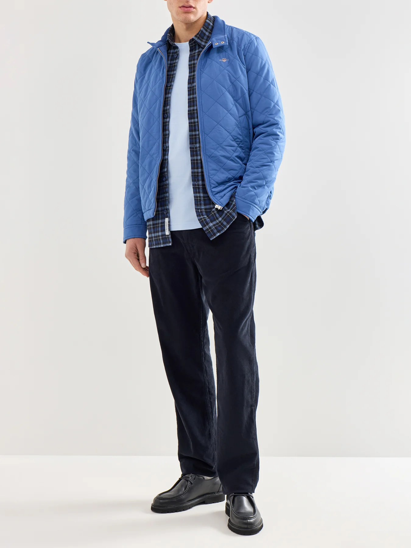 Quilted Windcheater Blue - Image 2