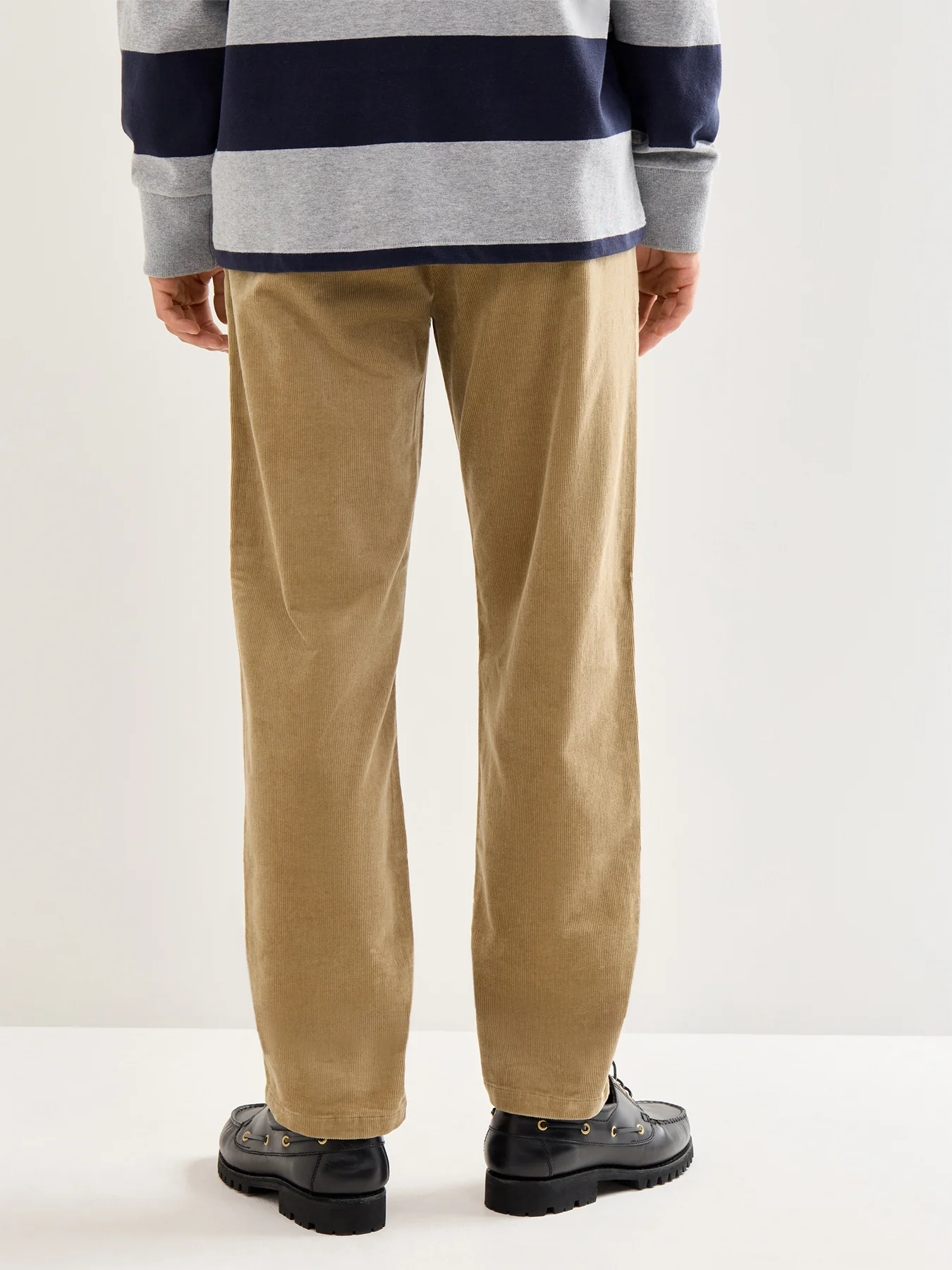 Regular Cord Cotton Chinos Brown - Image 5