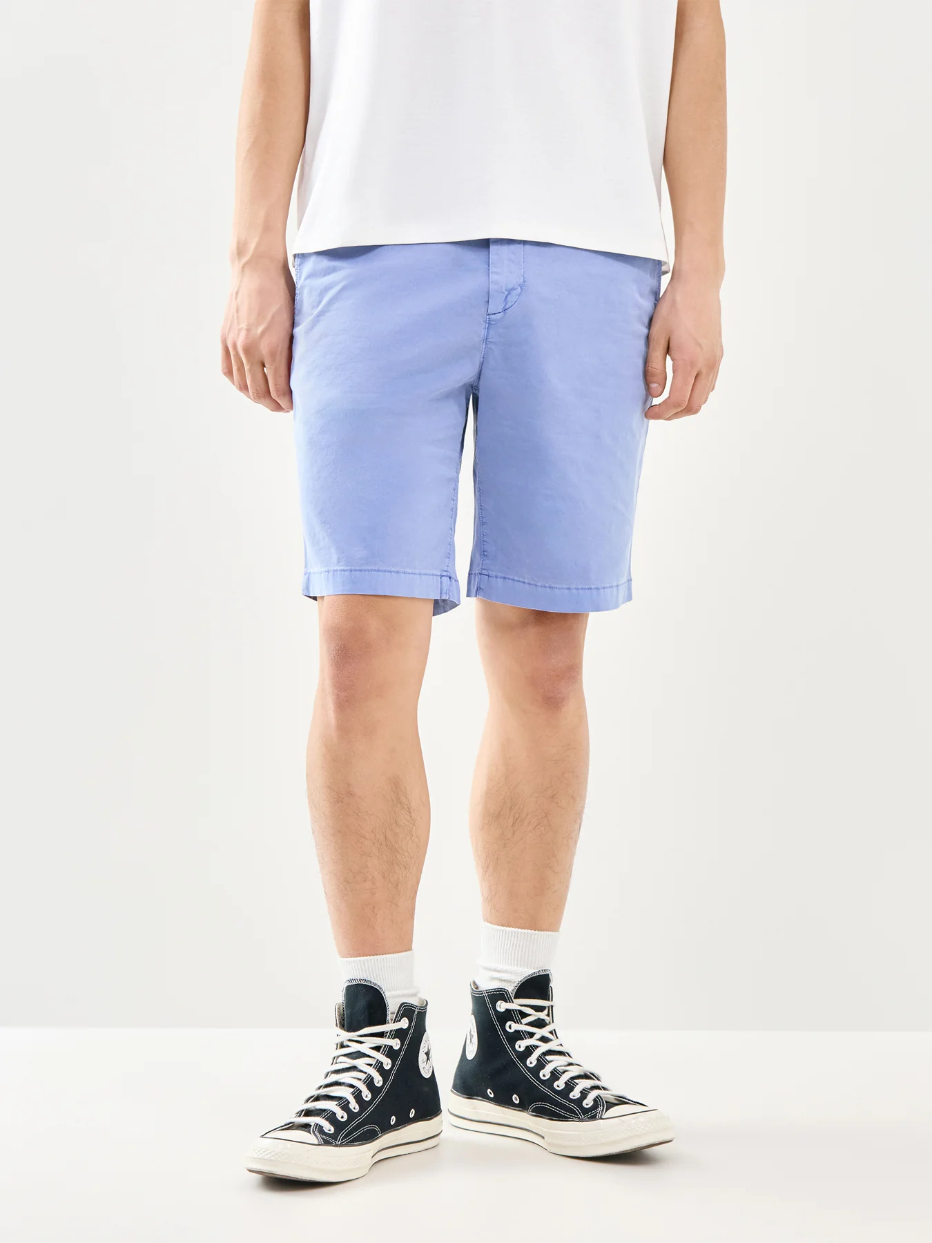 Sunfaded Chino Shorts Blue - Image 4