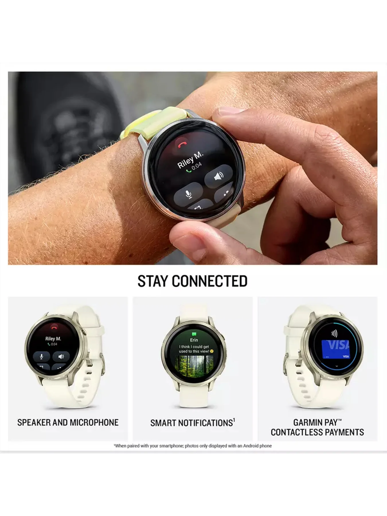 Venu 4 Smartwatch 41mm Grey - Image 3