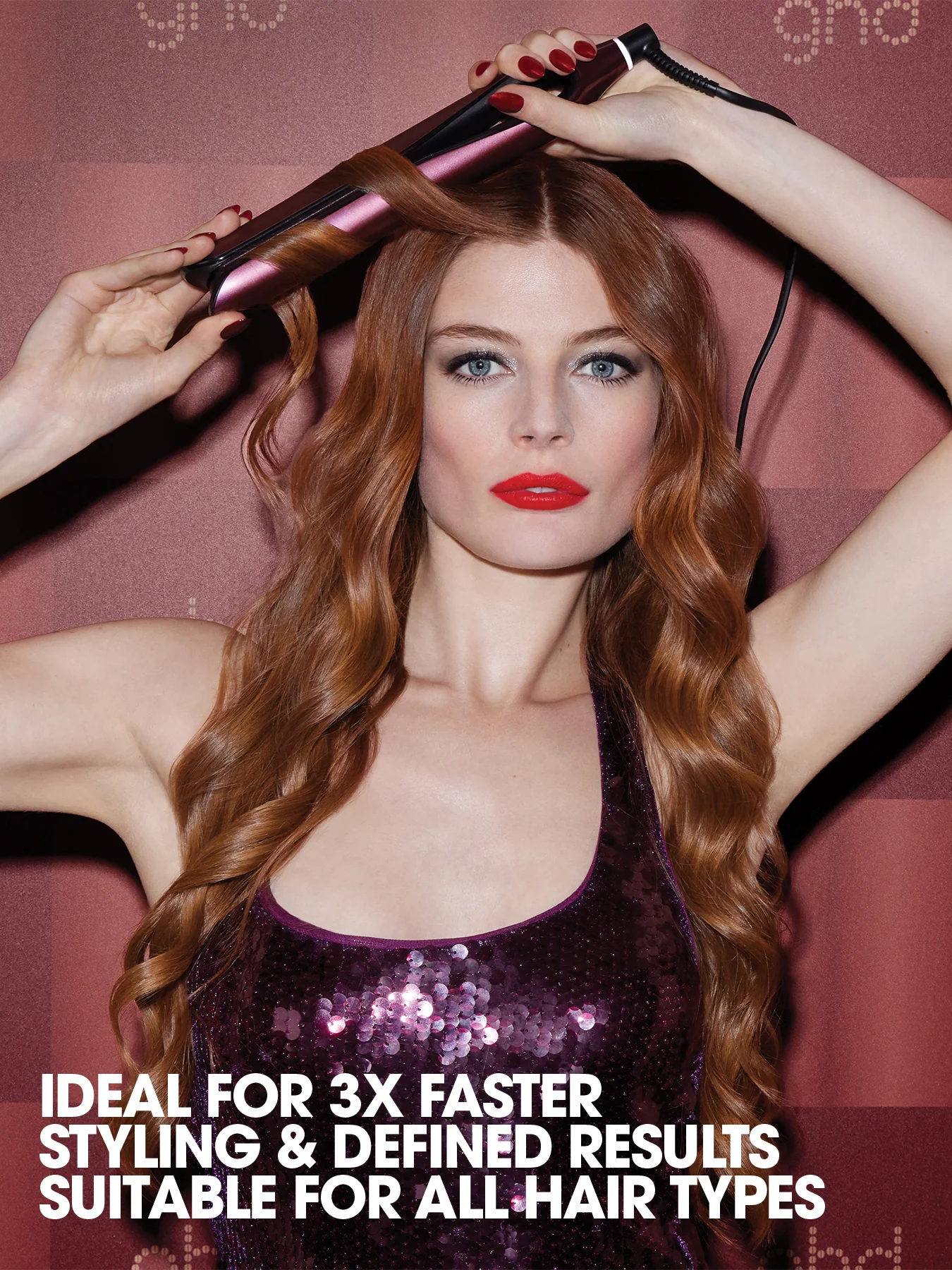 Chronos  Hair Straightener in Cherry Chic - Image 6