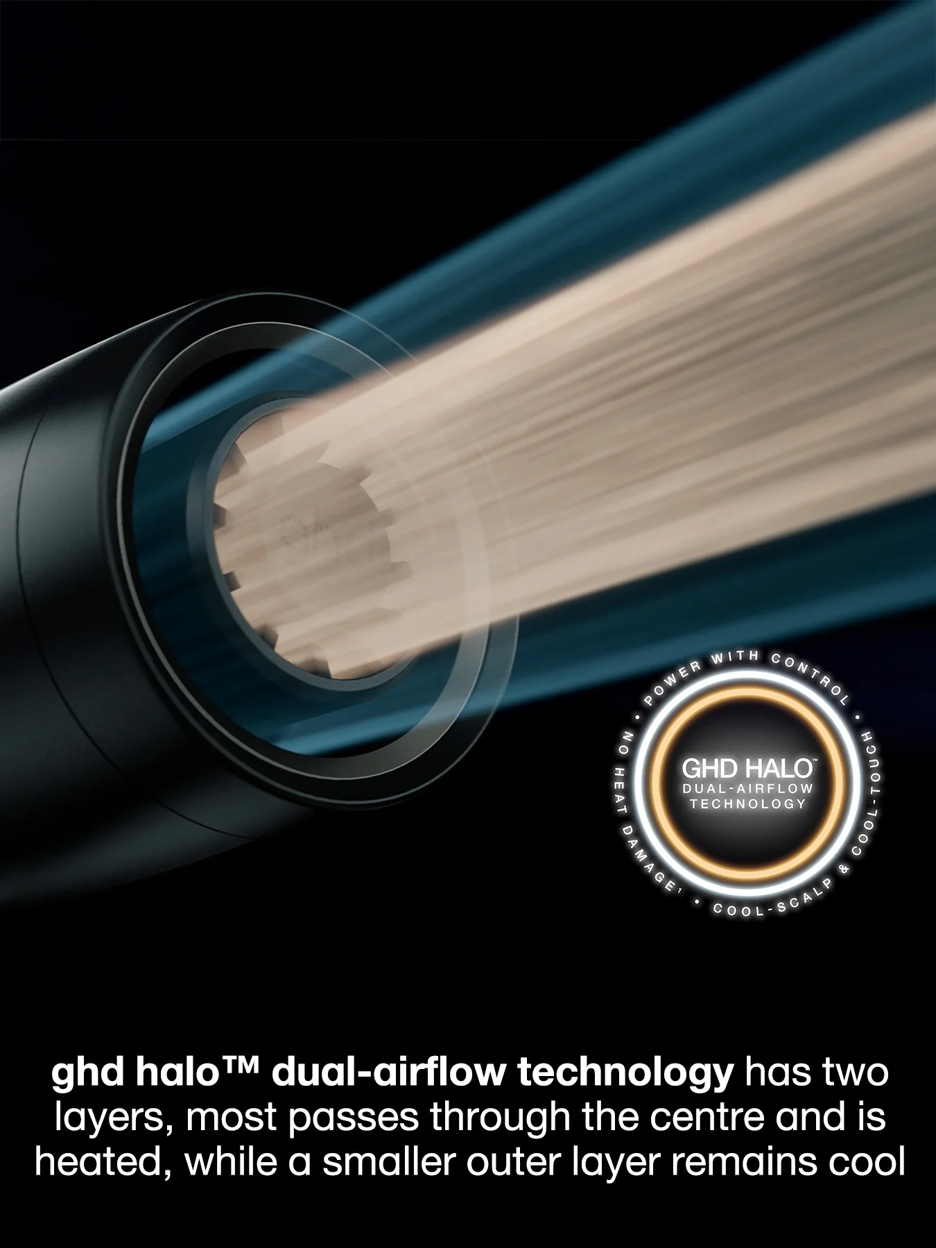 ghd Speed Hair Dryer - In Black - Image 3