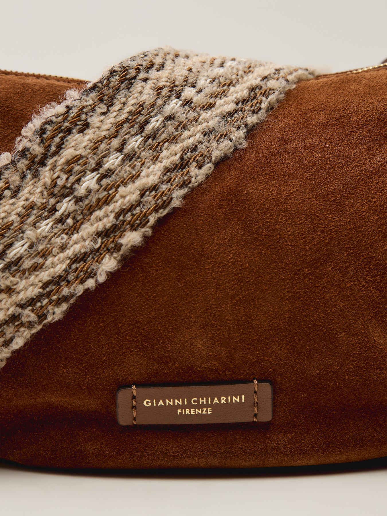 Aisha Suede Crescent Crossbody - Image 5