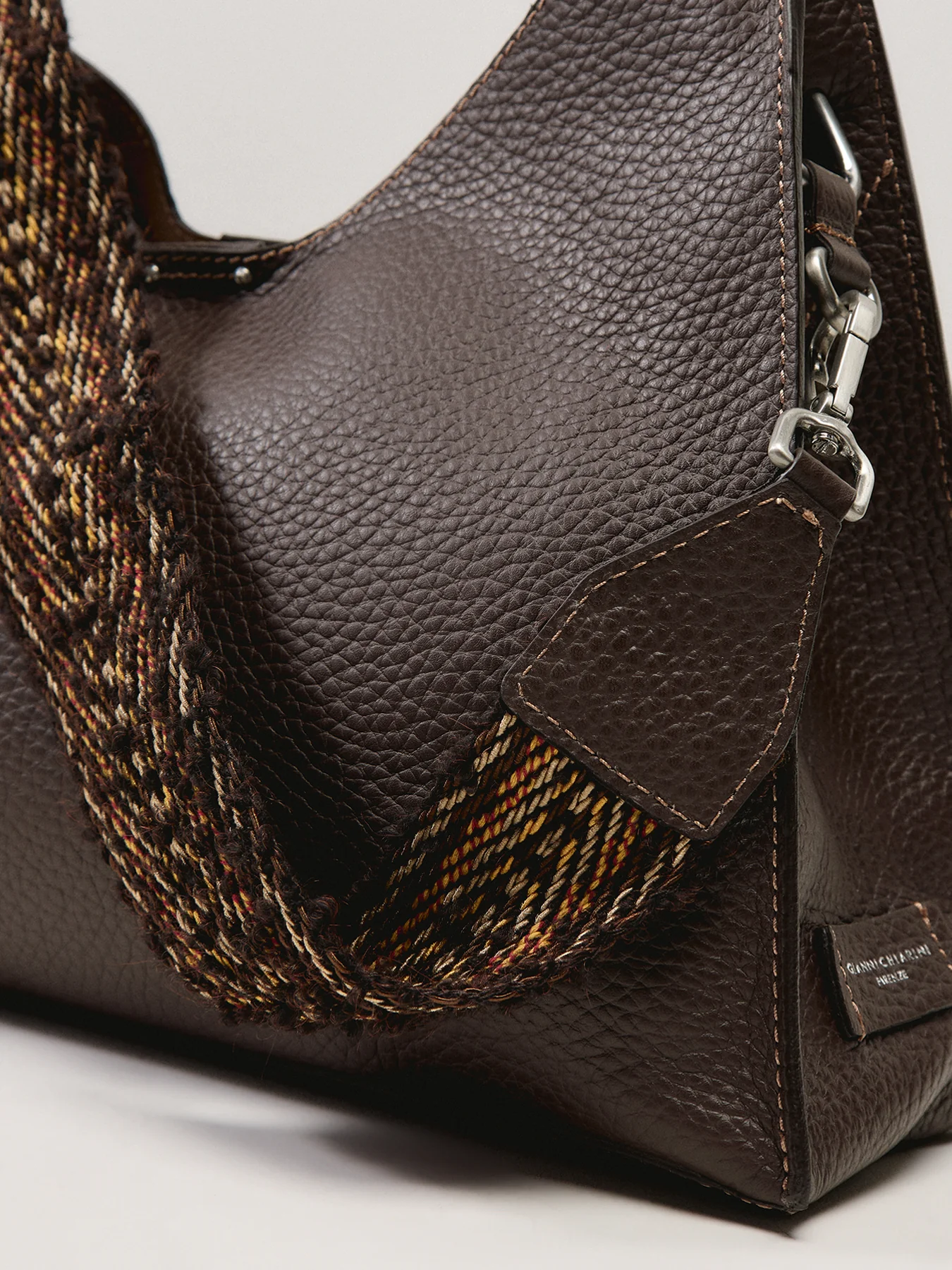 Aurora Large Shoulder Tote Espresso - Image 5