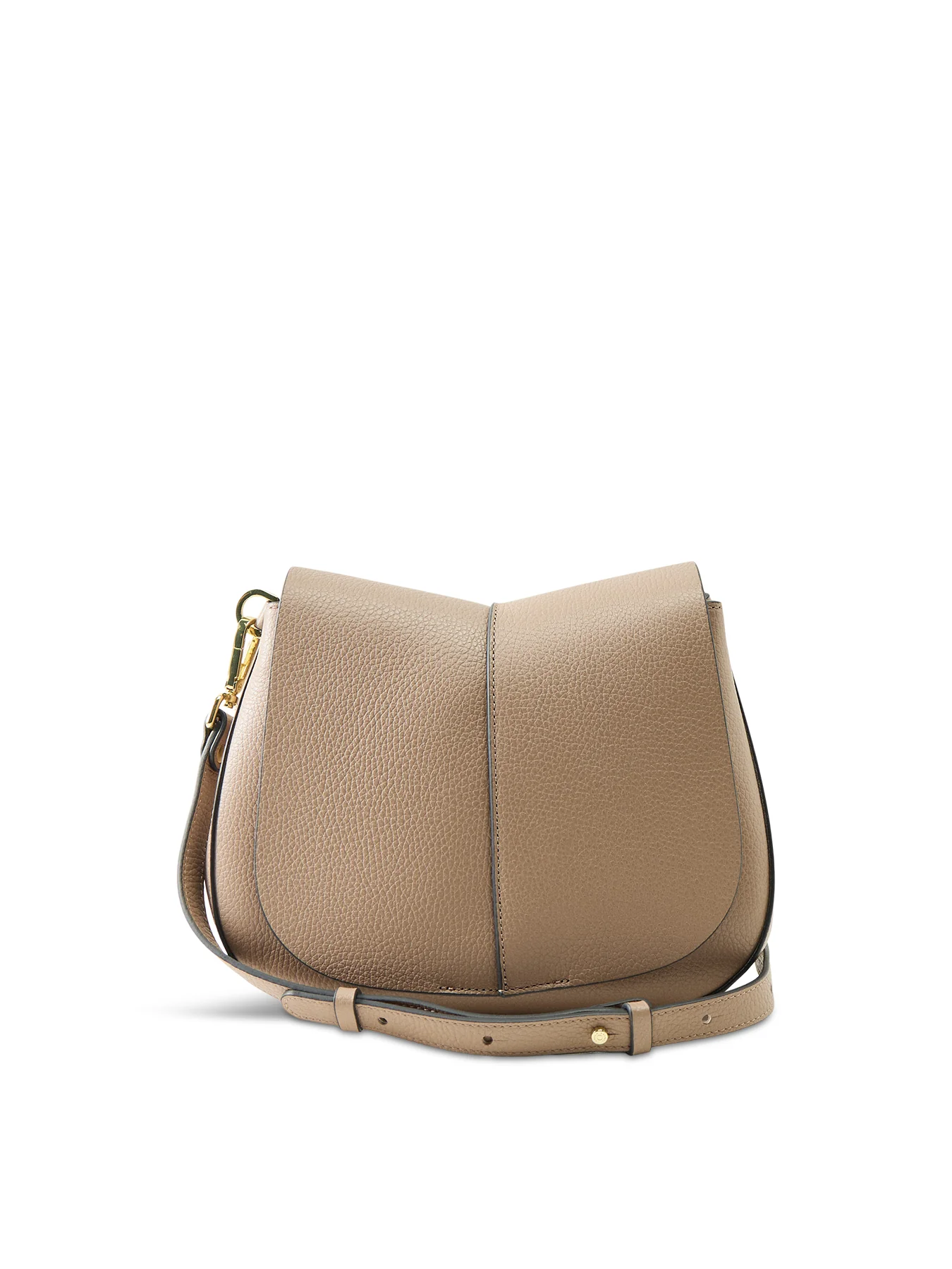 Helena Round Crossbody Beige