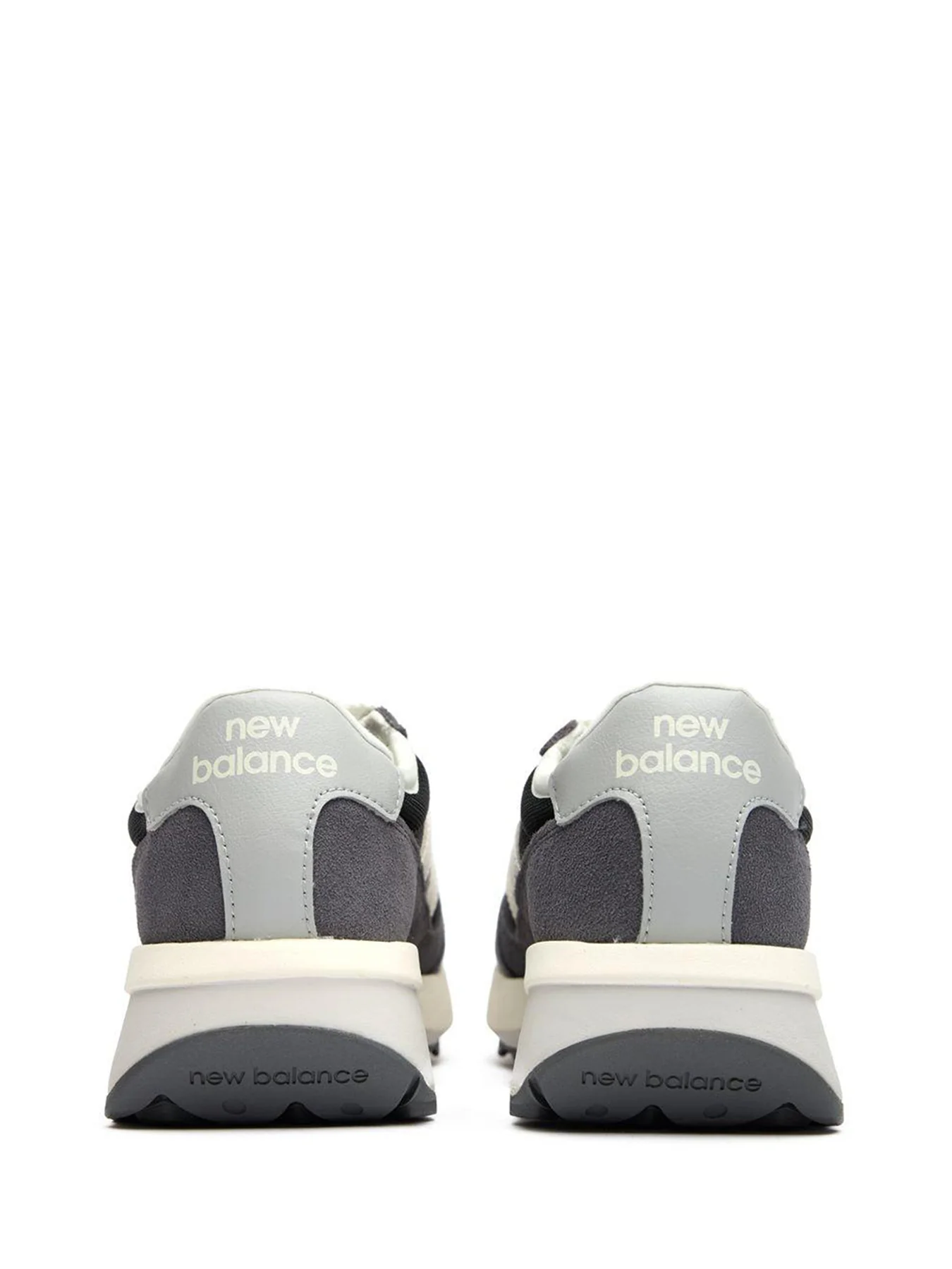 370 Trainers Grey Black White - Image 3