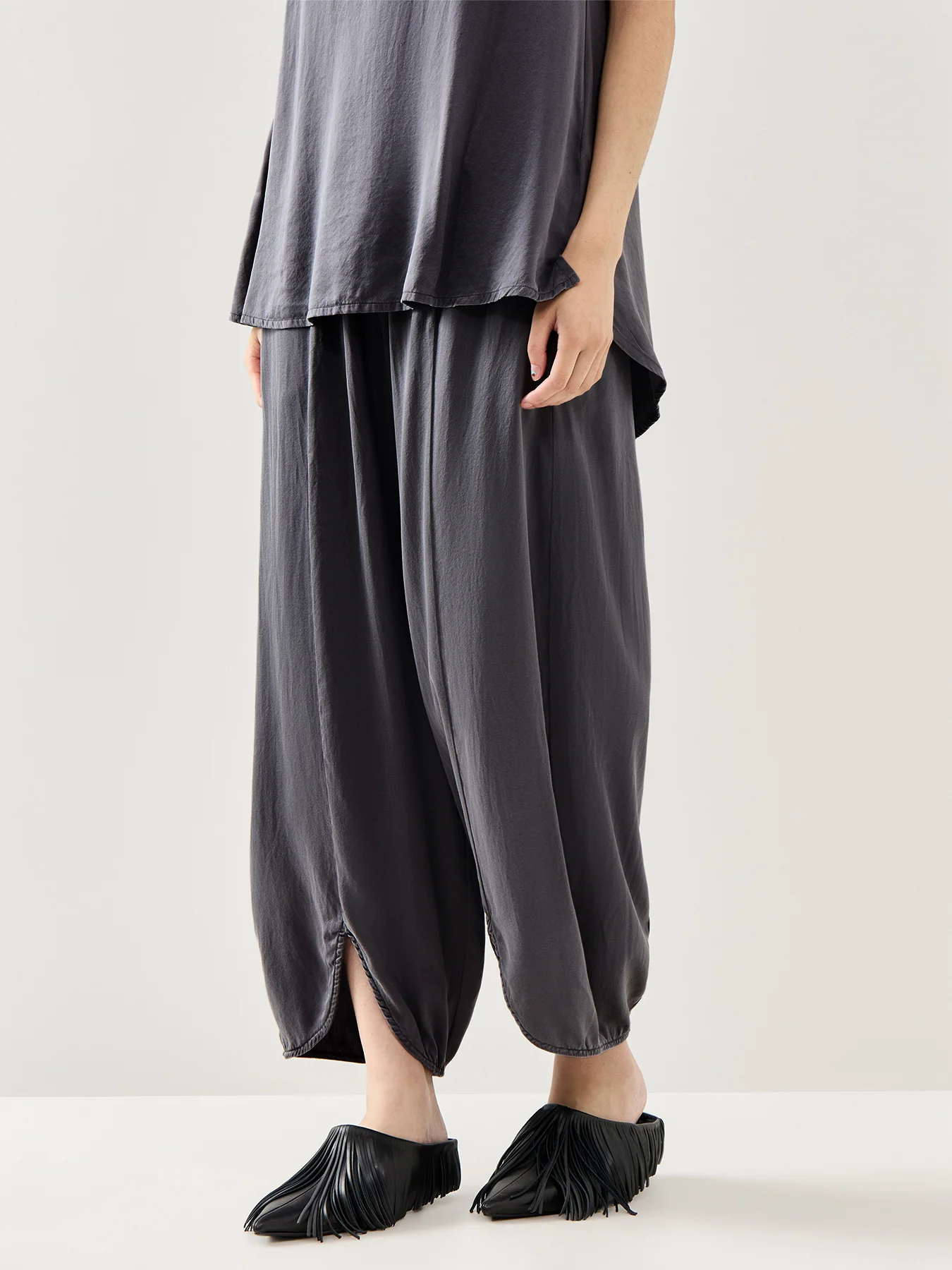 Silk Trouser Black - Image 4