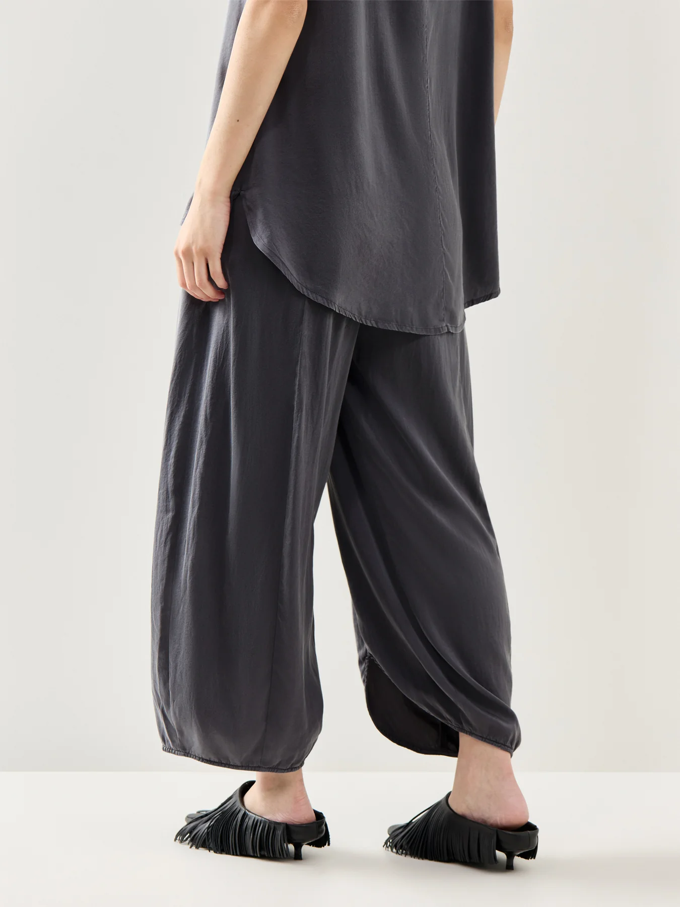 Silk Trouser Black - Image 5