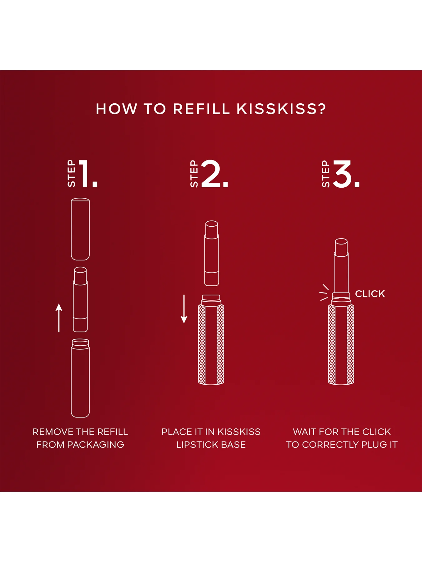 KissKiss Honey Infused Intense Lipstick Refill - Image 52