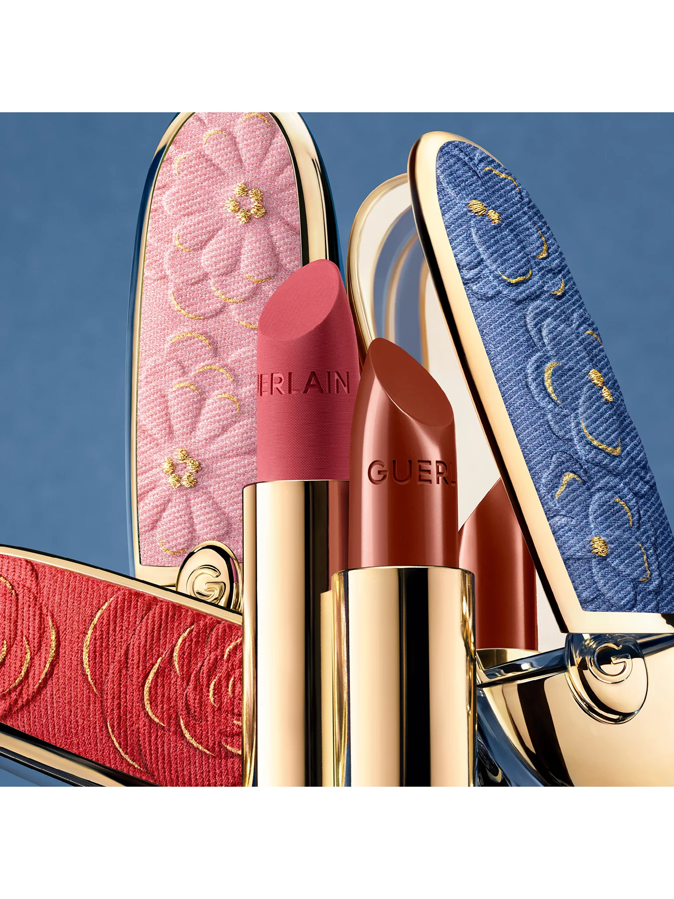 Rouge G Blooming Denim The Double Mirror Jewel Case - Image 3