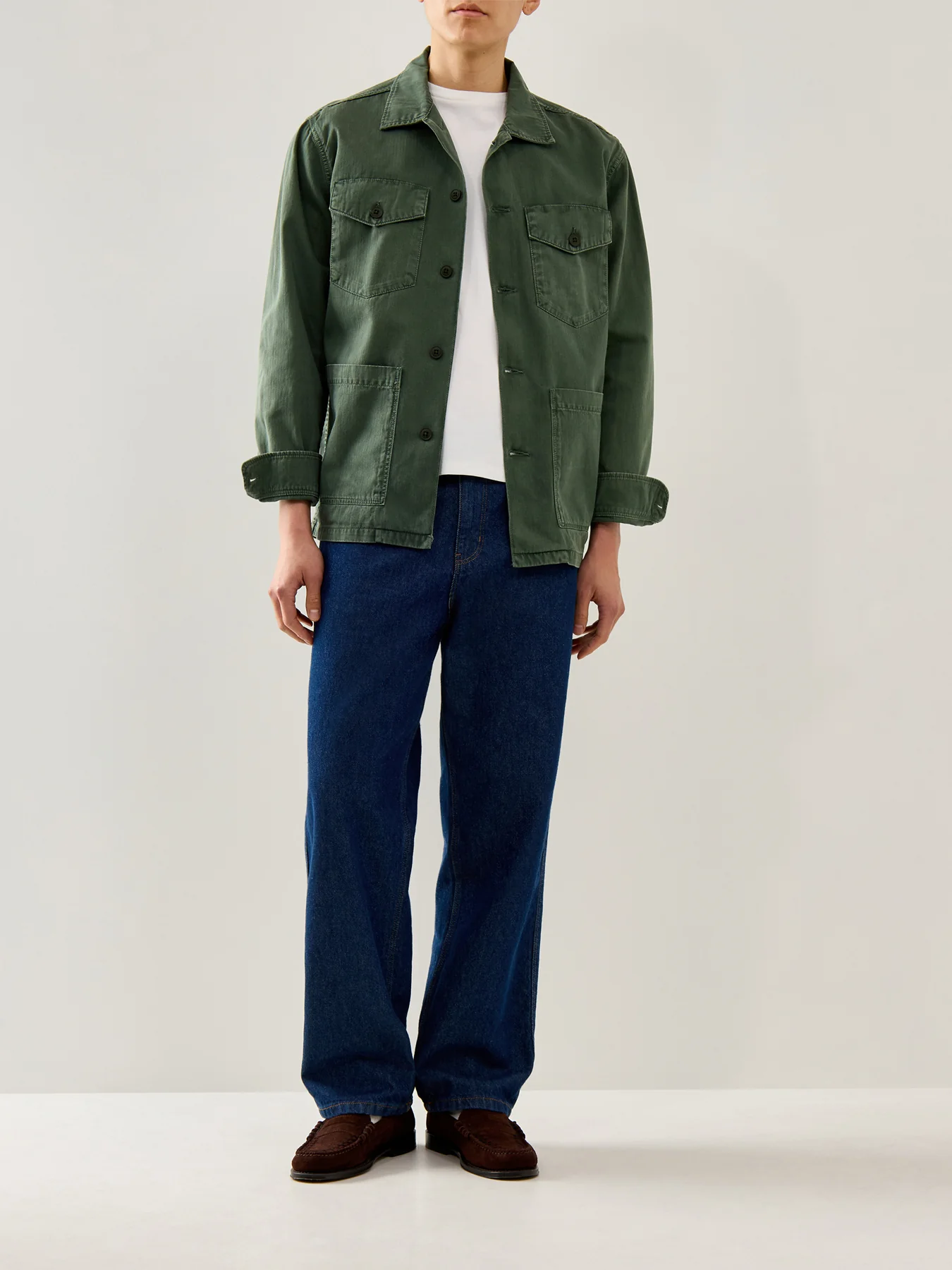 Jeffrey Herringbone Field Jacket - Image 2
