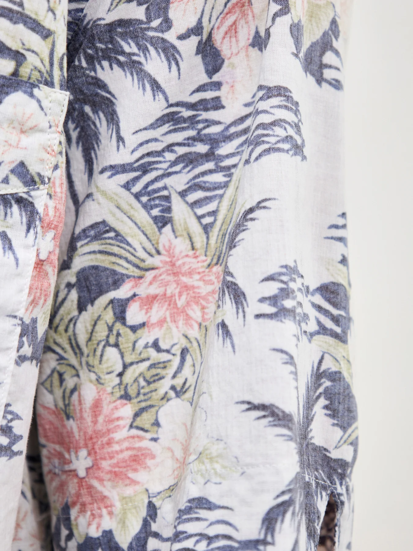 Short Sleeve Shirt Blue - Image 3