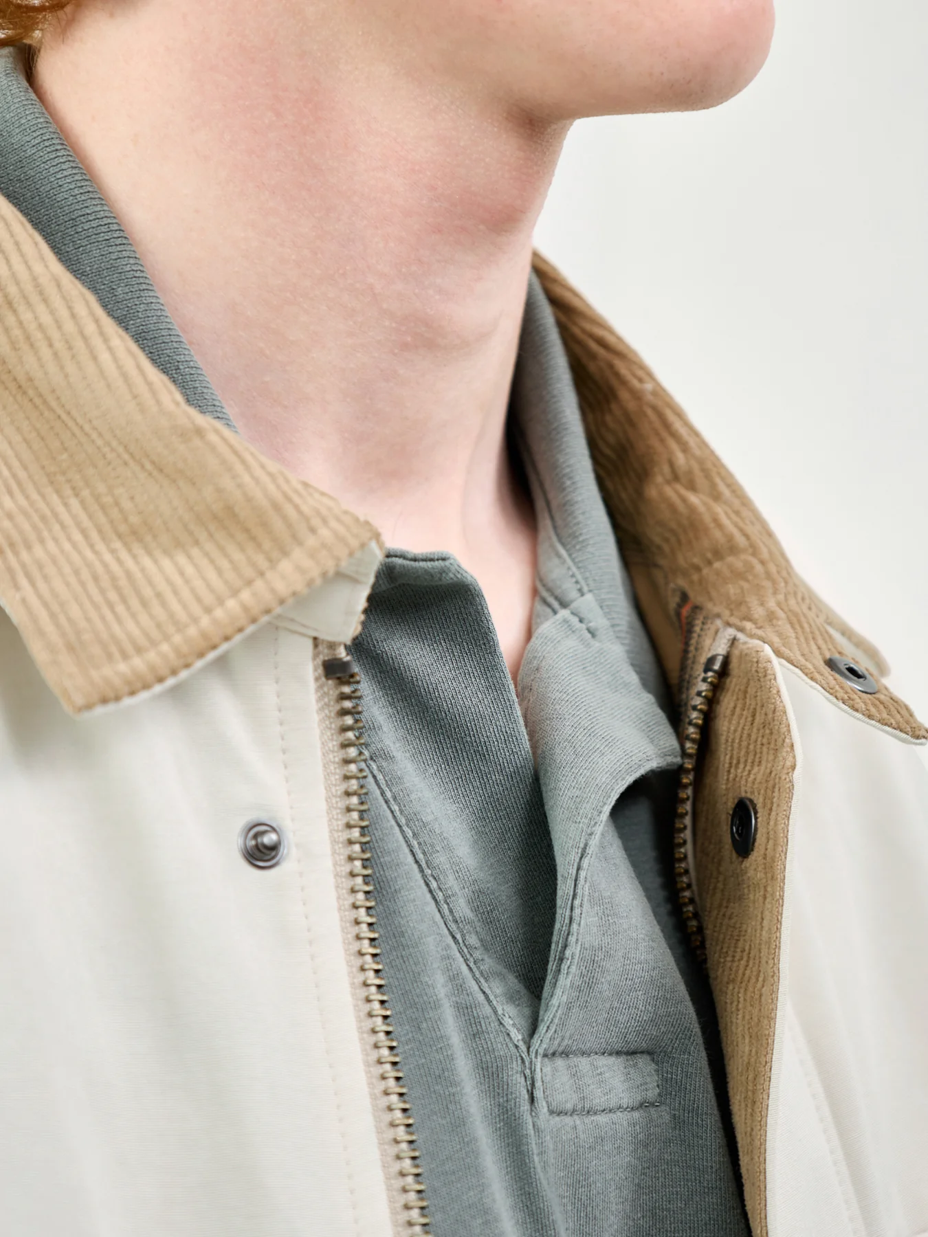 Short Sleeve Polo Shirt Green - Image 3