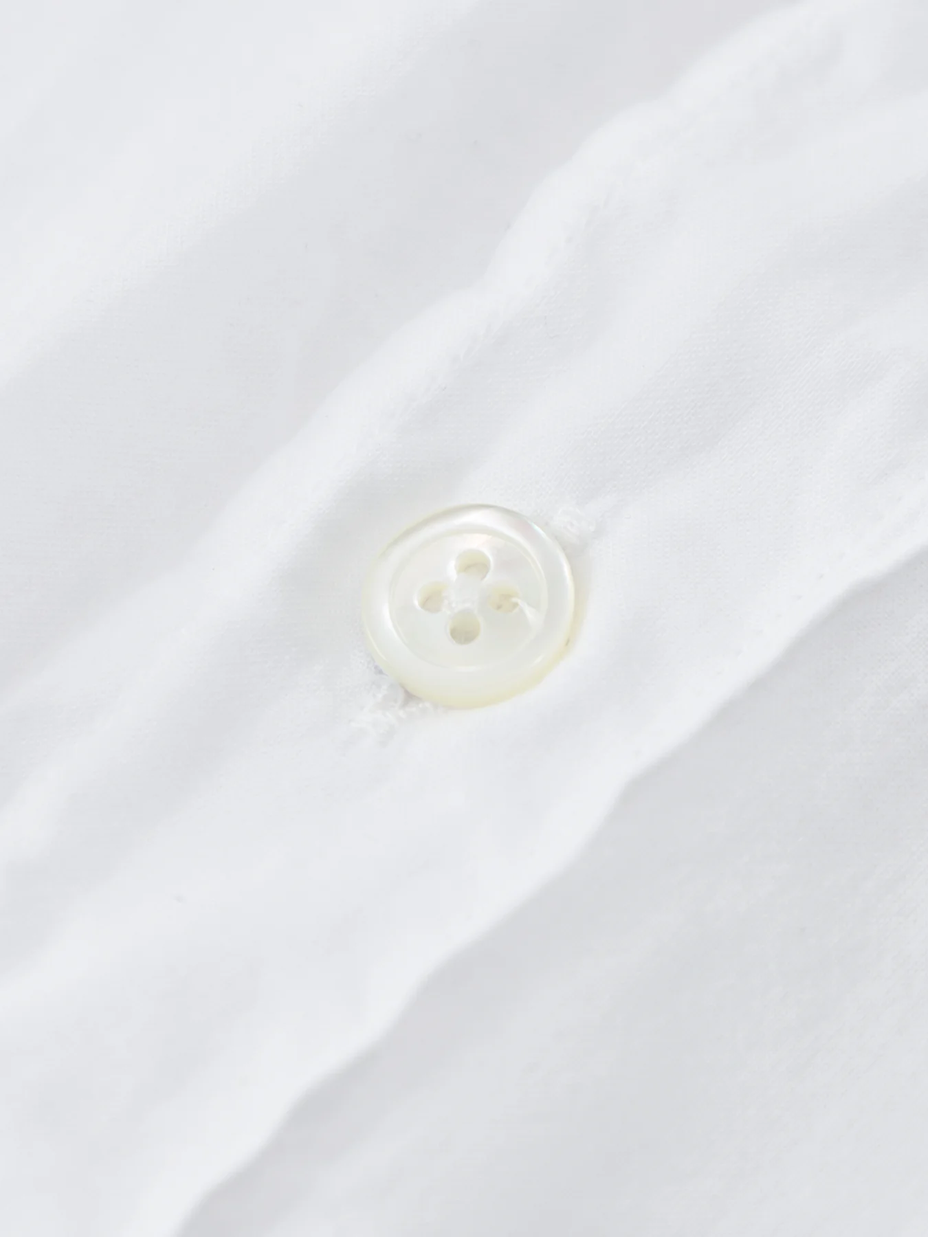 Cotton Shirt White - Image 3