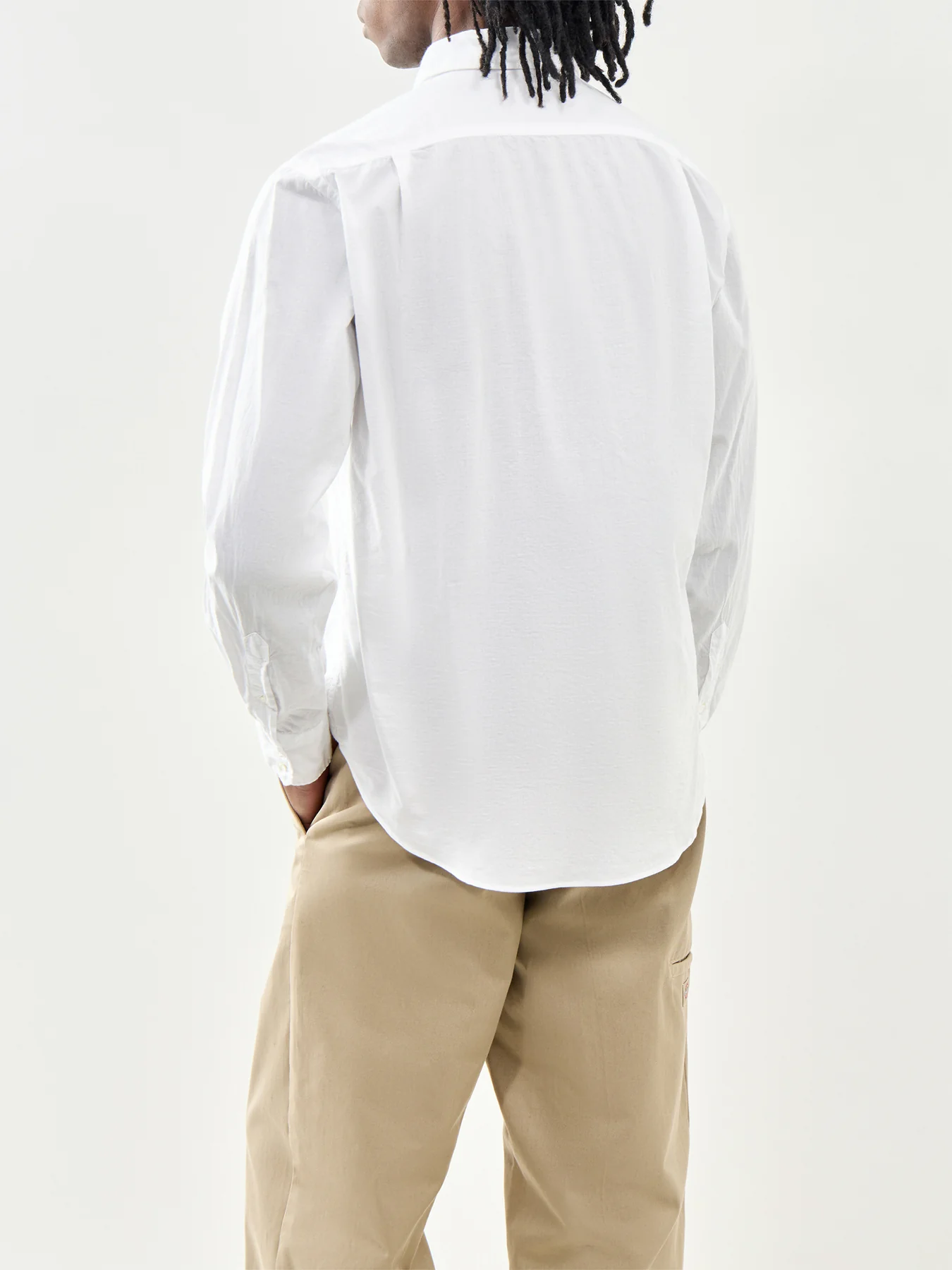 Cotton Shirt White - Image 5