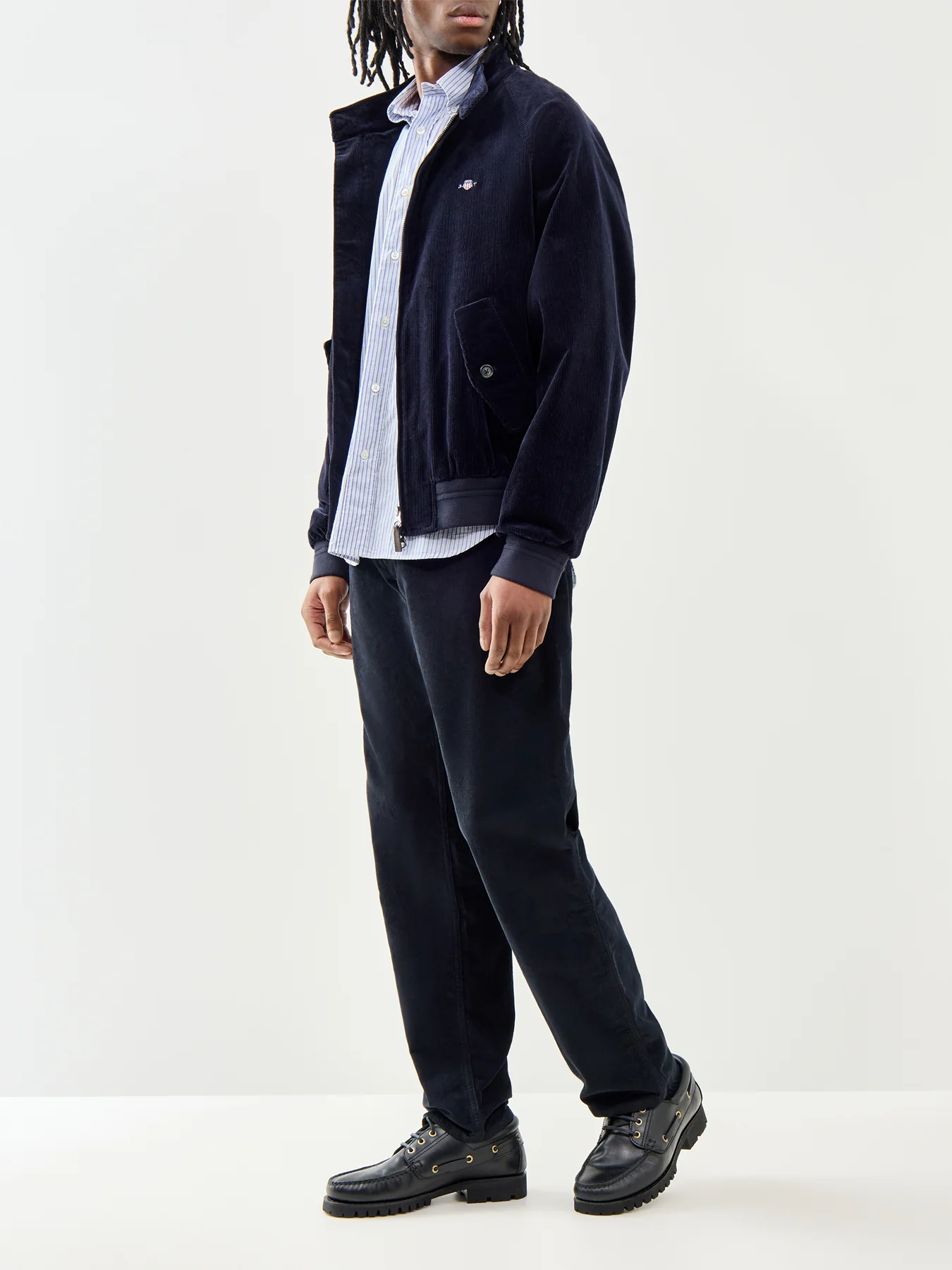 Stripe Cotton Shirt Blue - Image 2