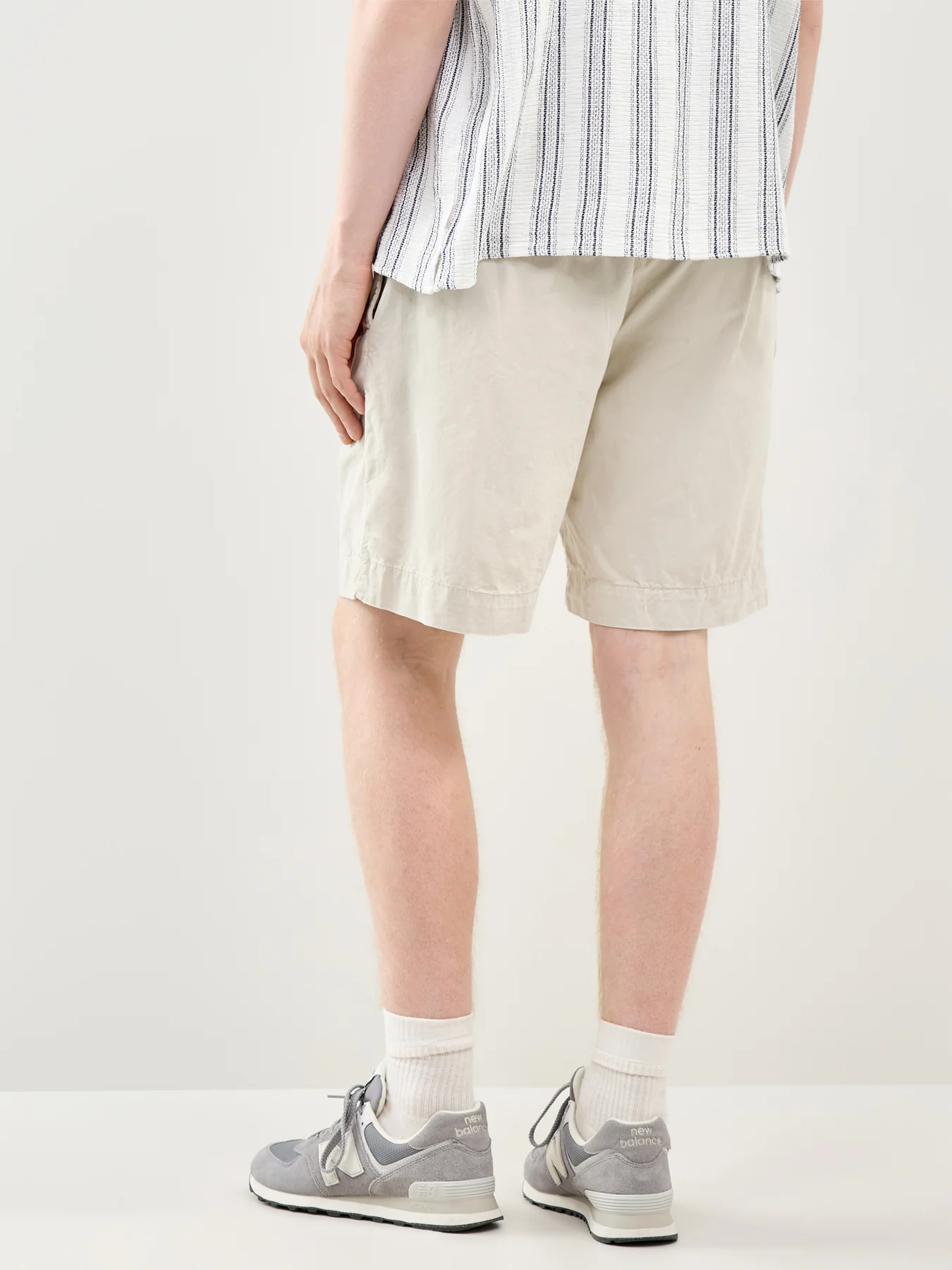 Casual Shorts Beige - Image 5