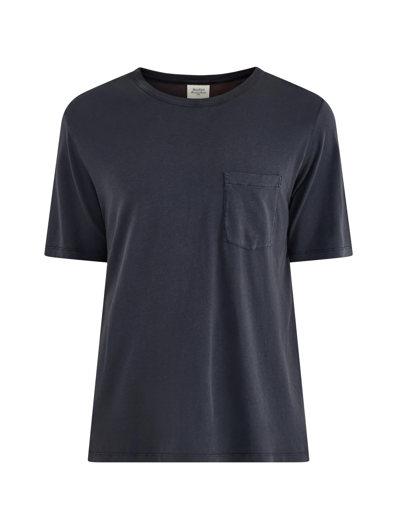 Short Sleeve Lyocell T-Shirt Black