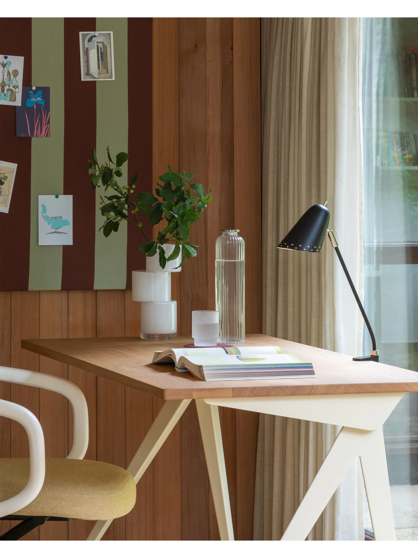 Heal’s Helsinki Long Arm Clamp Wall/Table Lamp Black - Image 2