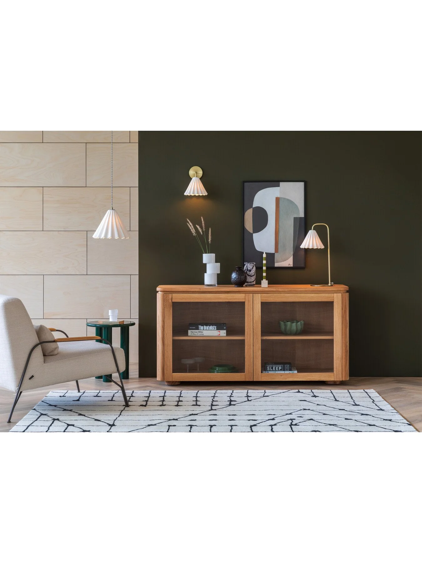 Heal’s Penrose Sideboard Black Oak - Image 2