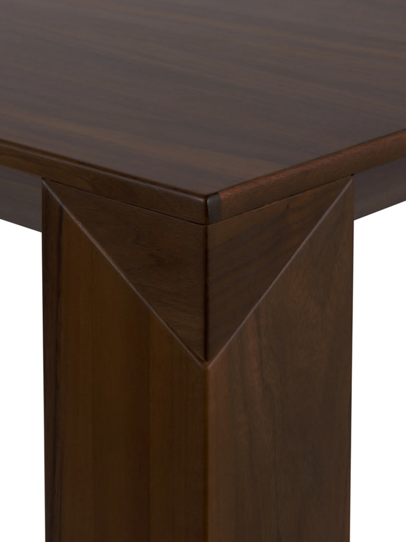 Angolo Large Dining Table Walnut - Image 4