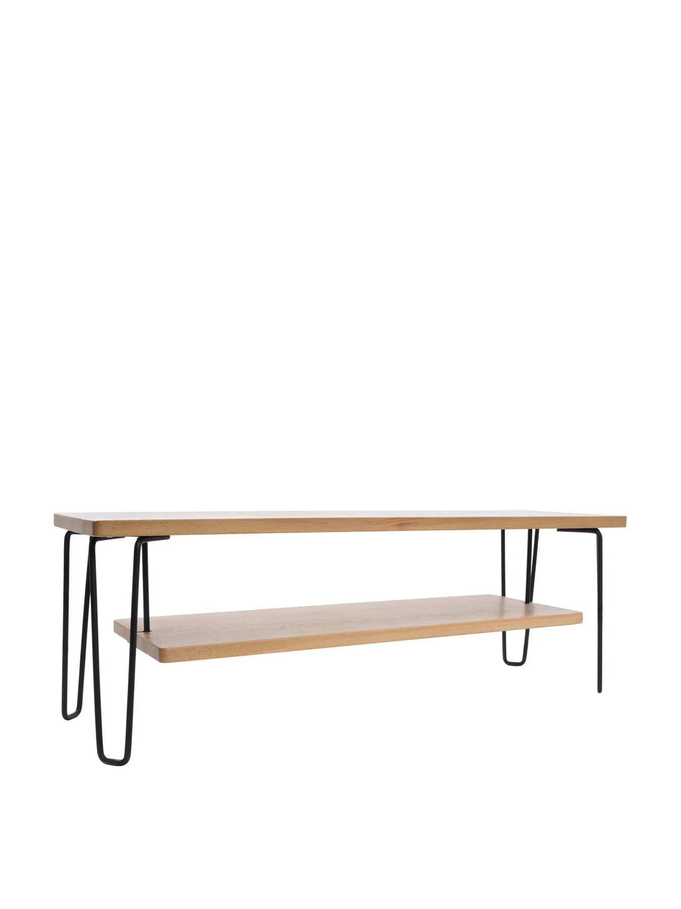Heal’s Brunel Coffee Table / AV Unit Oak - Image 5