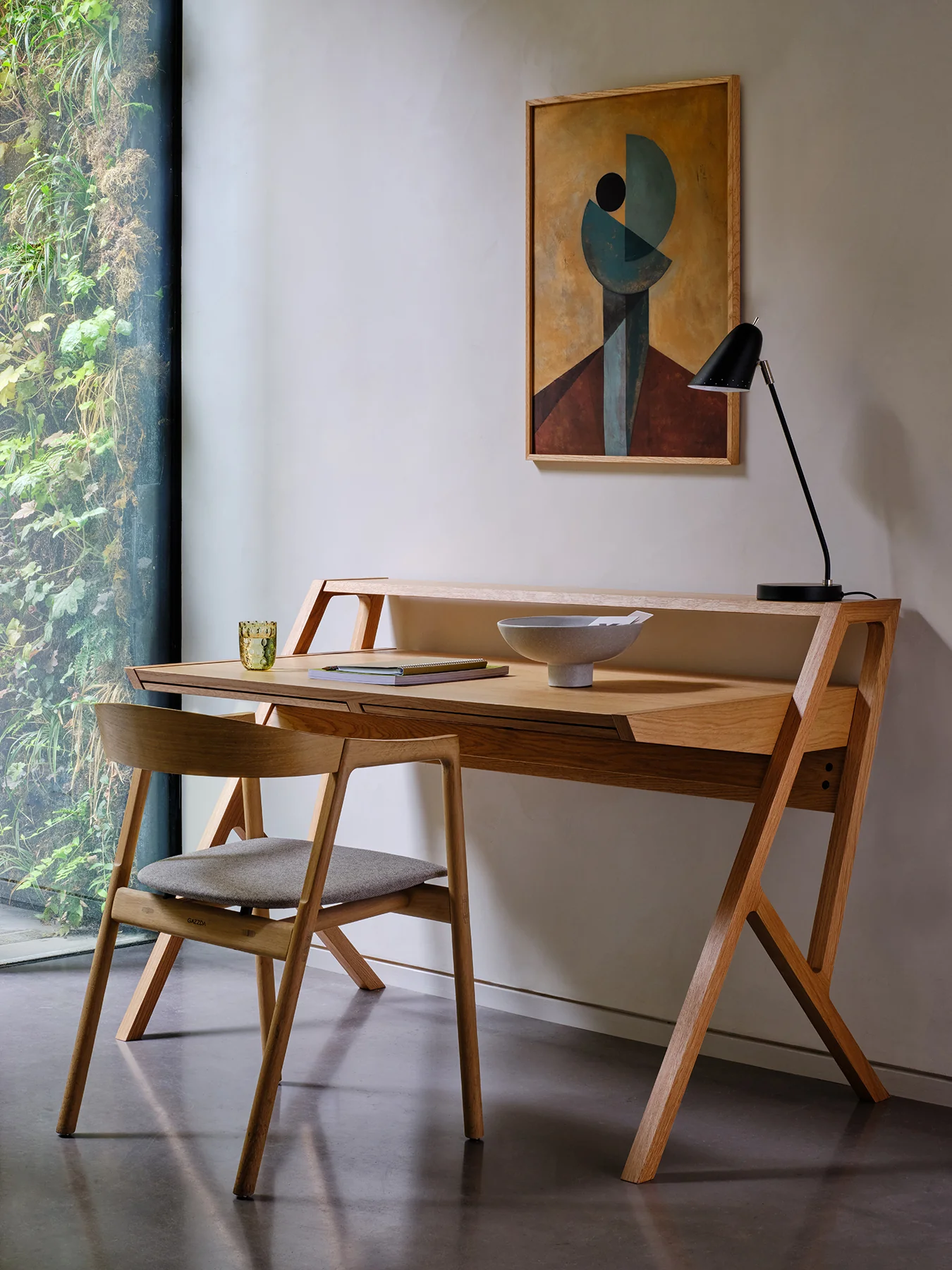 Fisher Desk Oak - Image 2