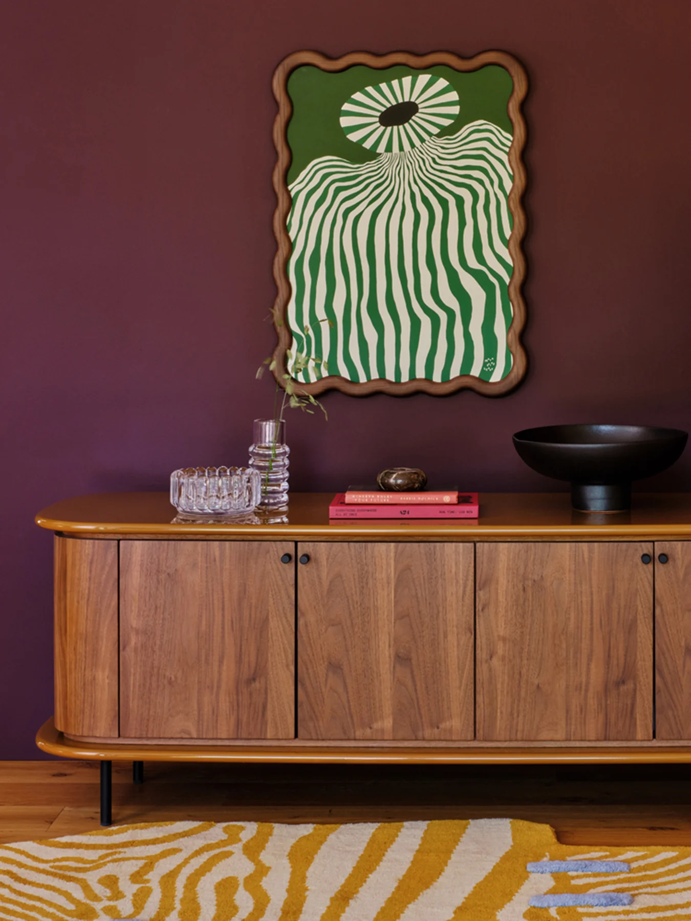 Wavy Frame Walnut - Image 2