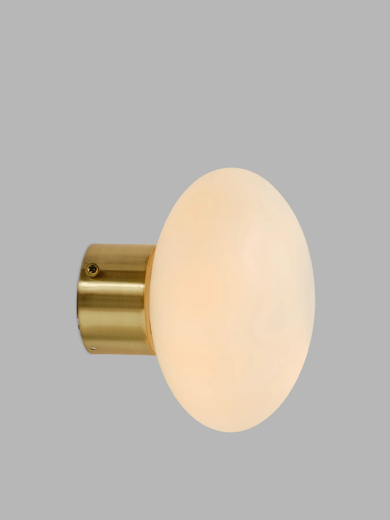 Ellipse LED Wall Light Brass IP44 - Image 2