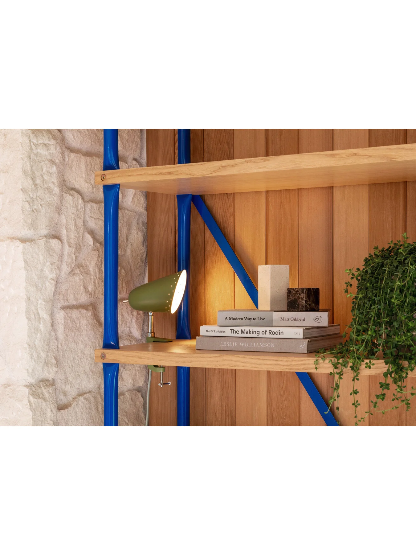 Helsinki Clamp Wall/ Table Lamp Sage - Image 2