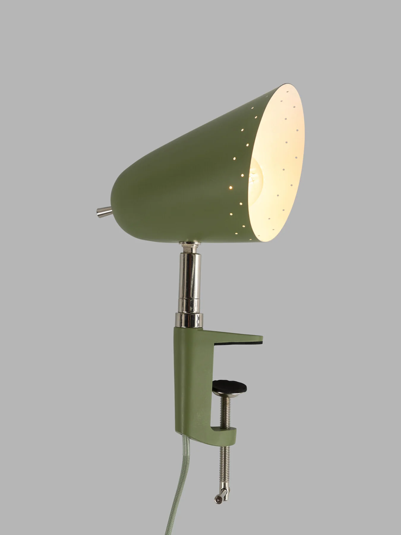 Helsinki Clamp Wall/ Table Lamp Sage - Image 3