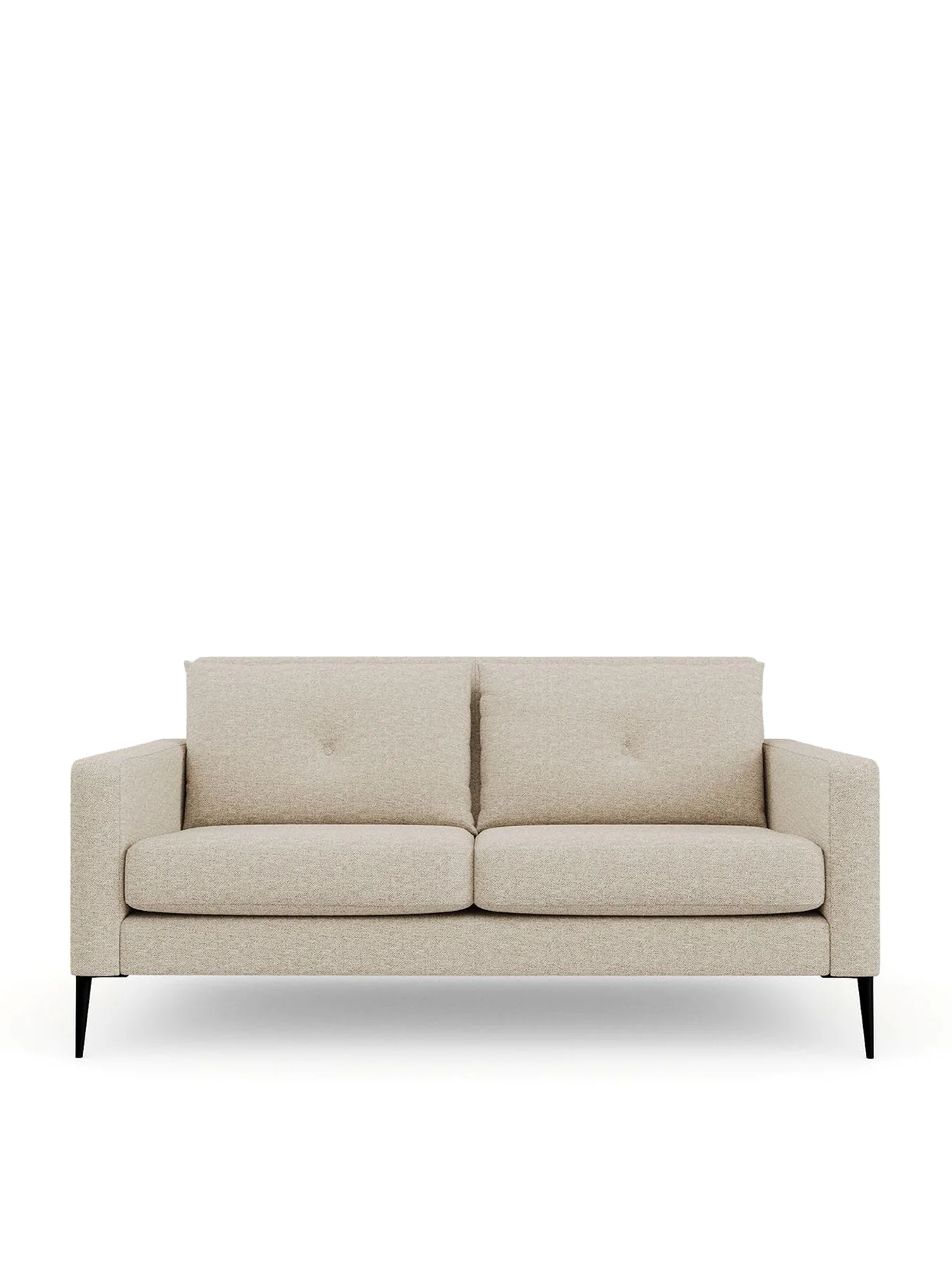 Brunel Tessuta Oatmeal 2-Seater Sofa