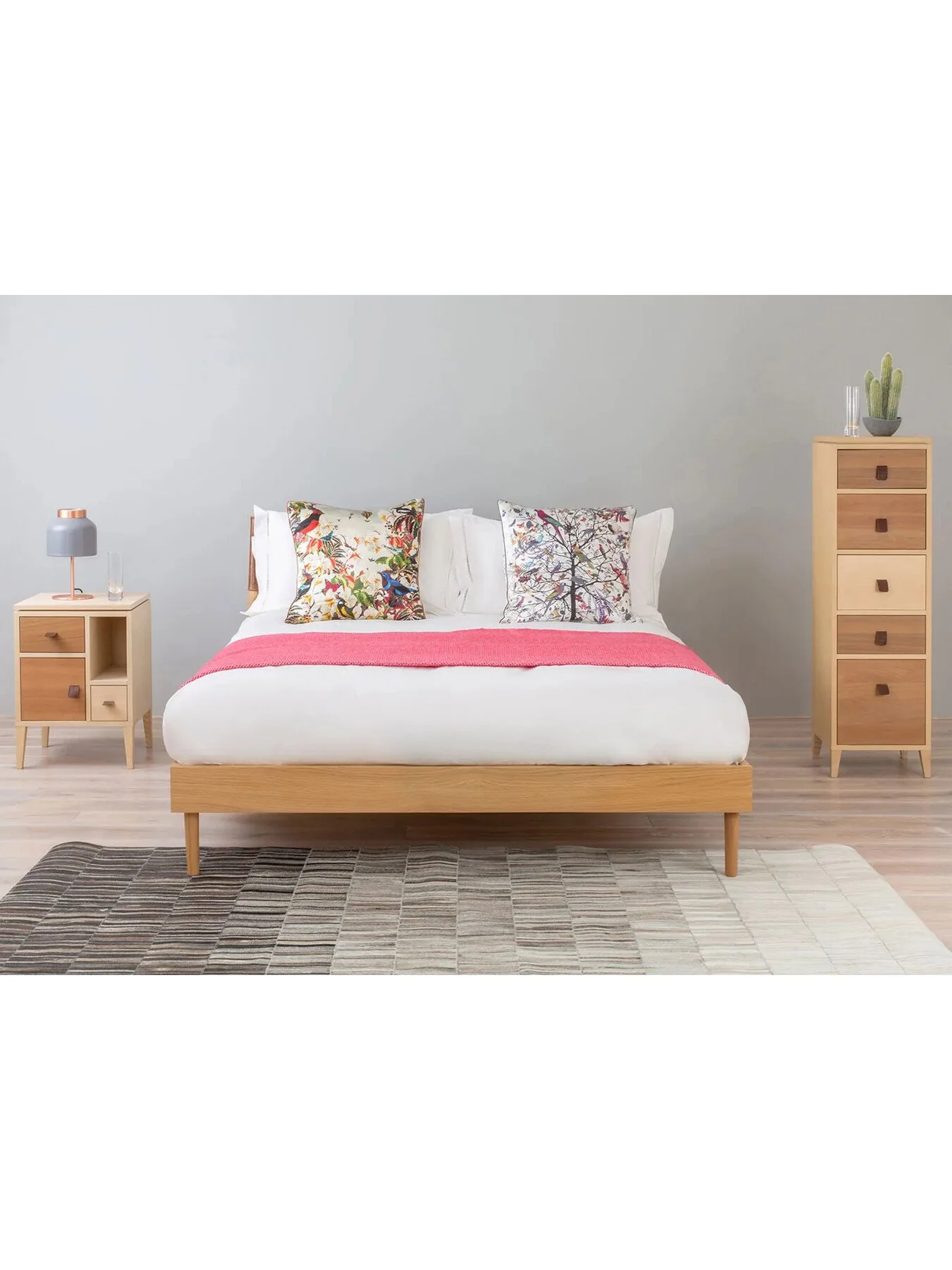 Merino & Cashmere Throw Herringbone - Image 2