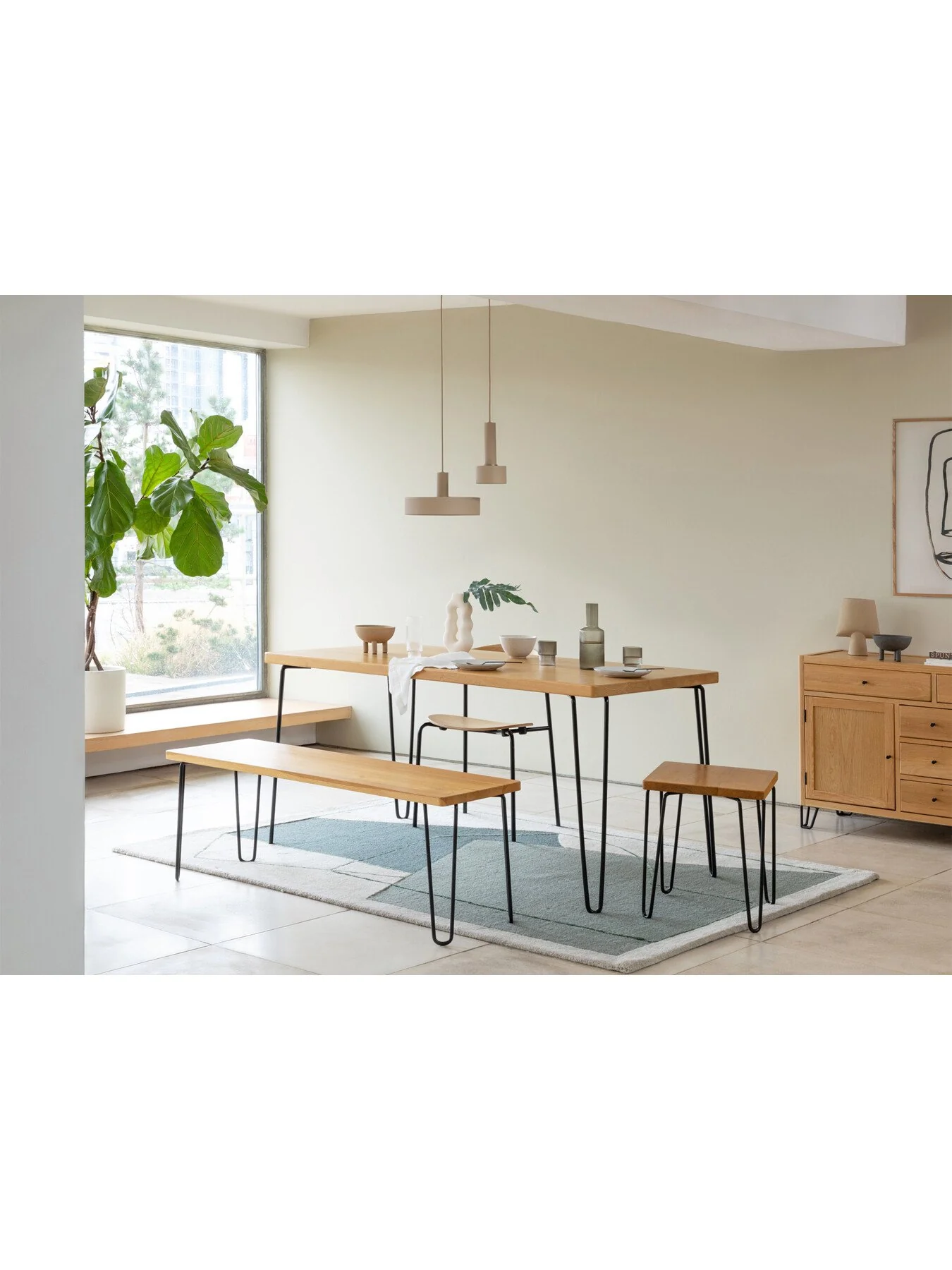 Brunel Edition Rectangle Dining Table - Image 2