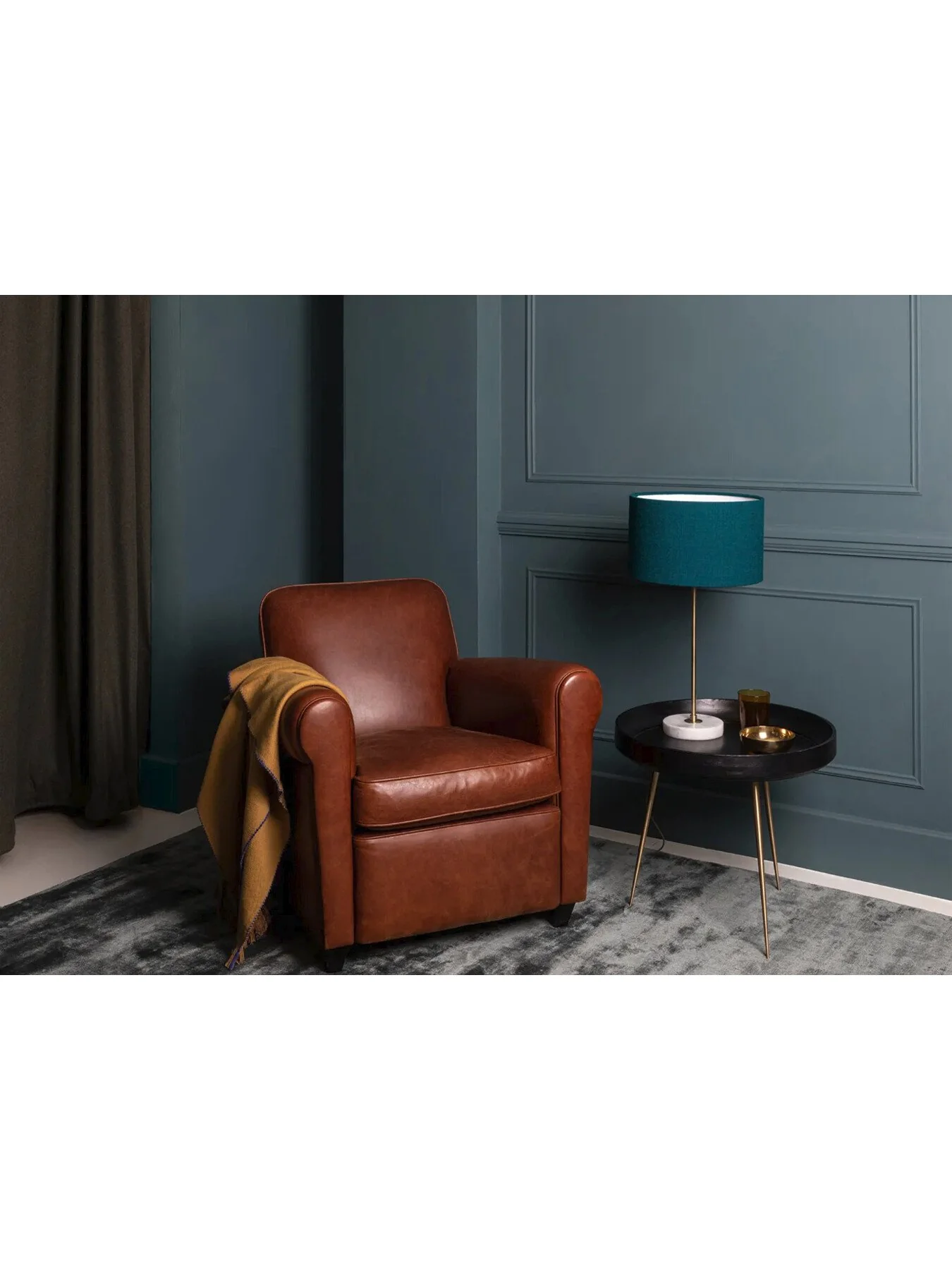 Heal’s Barrington II Club Chair Tan Leather - Image 2