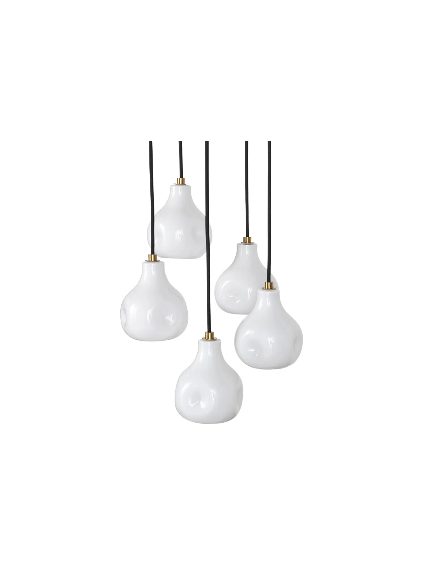 Heal’s Bolha Chandelier 5 Pendant White - Image 3