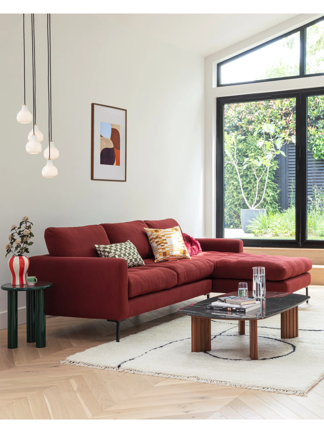 Heal’s Bolha Chandelier 5 Pendant White - Image 4