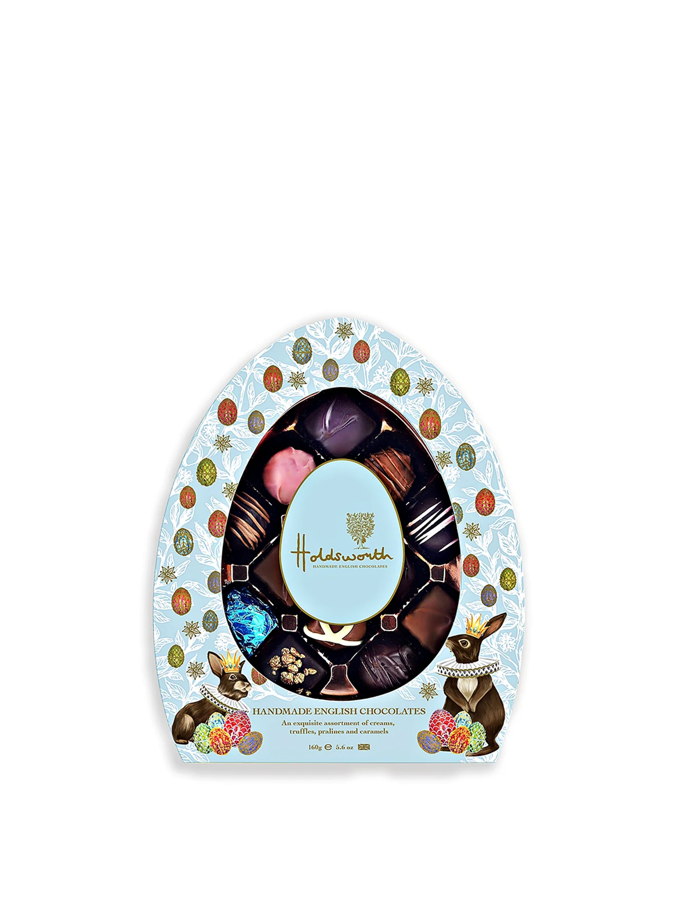 Luxury Egg Shaped Easter Gift Box 160g