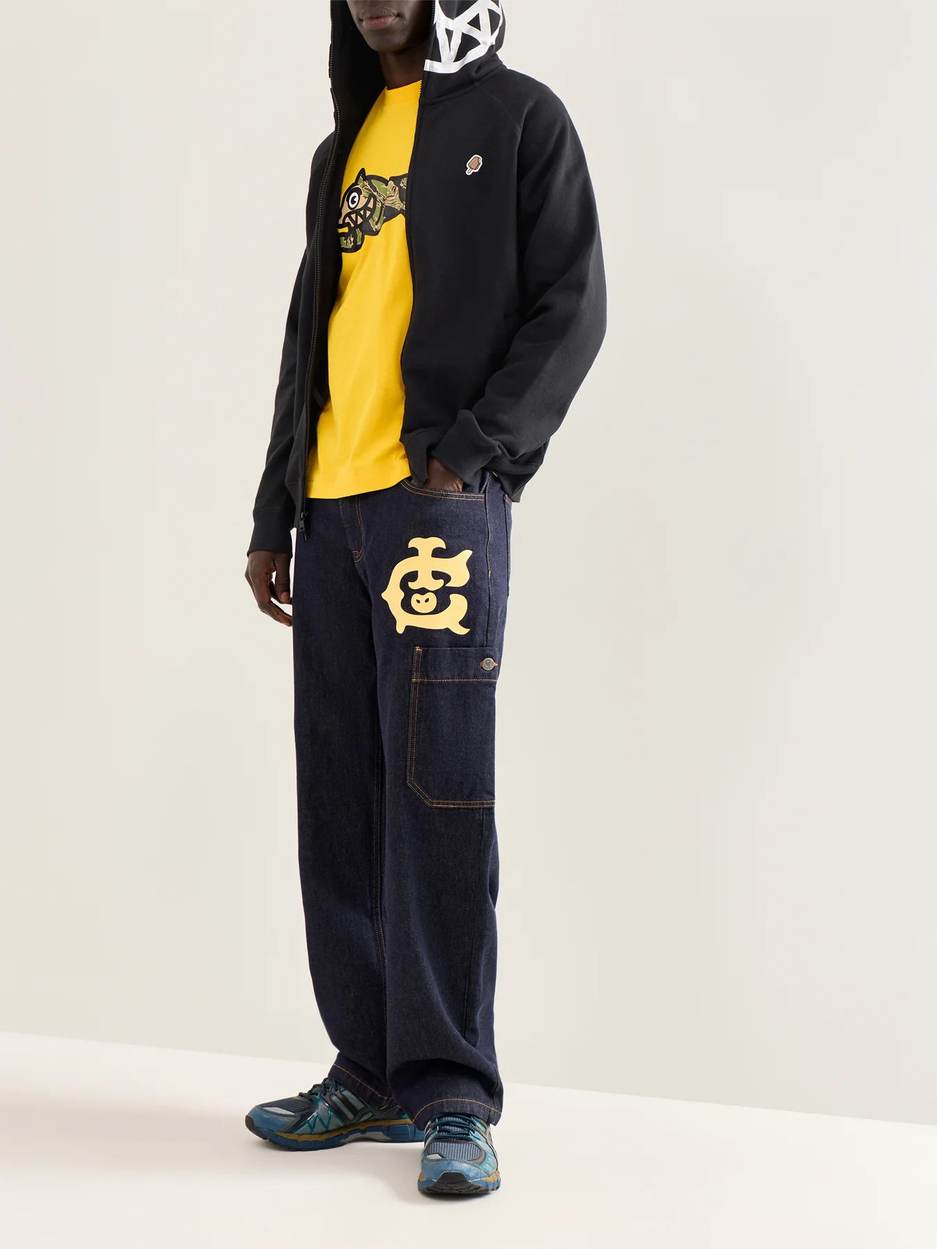 Smiley Zip Through Hood - Image 2