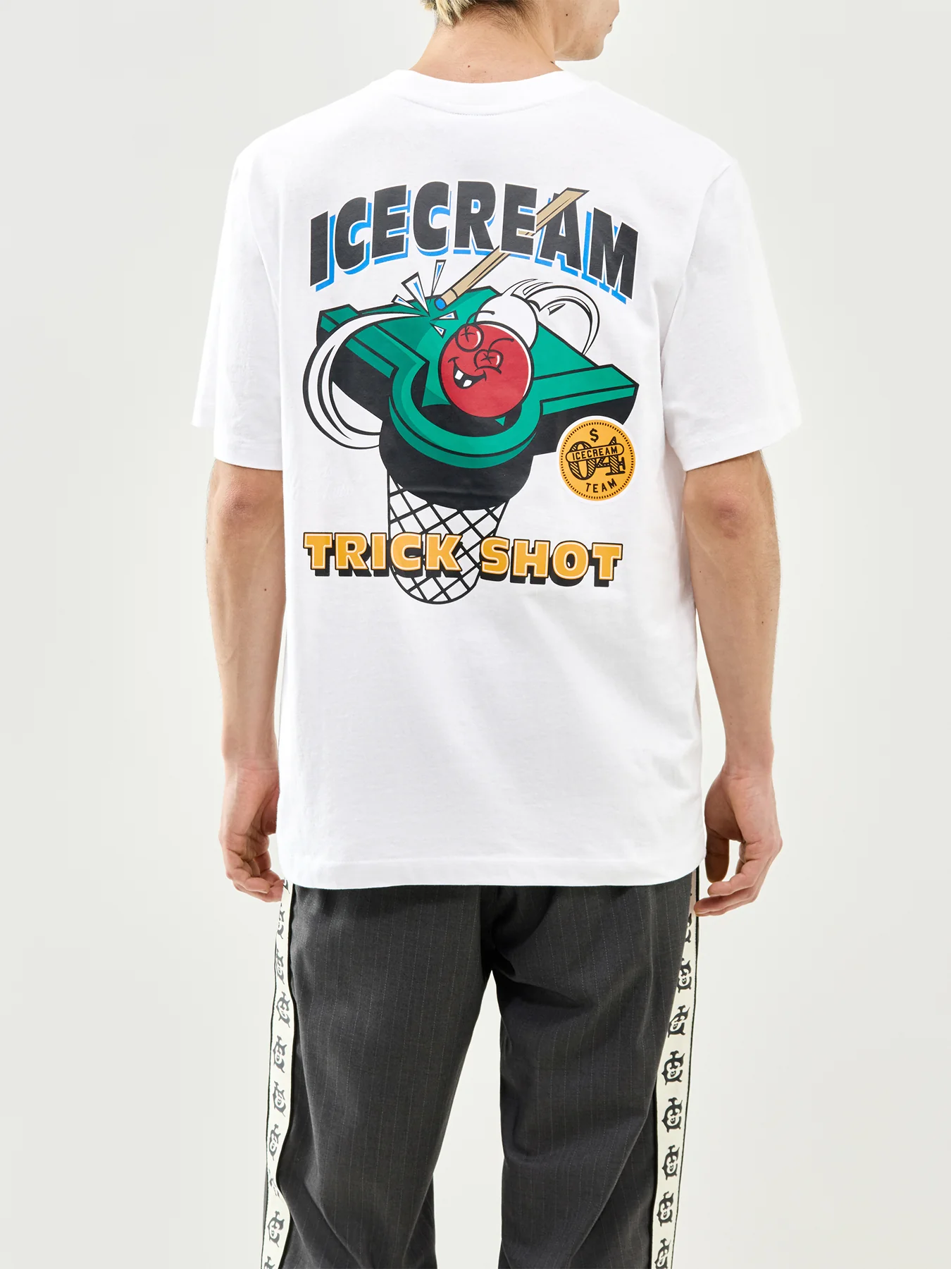 Trick Shot T-Shirt White - Image 5
