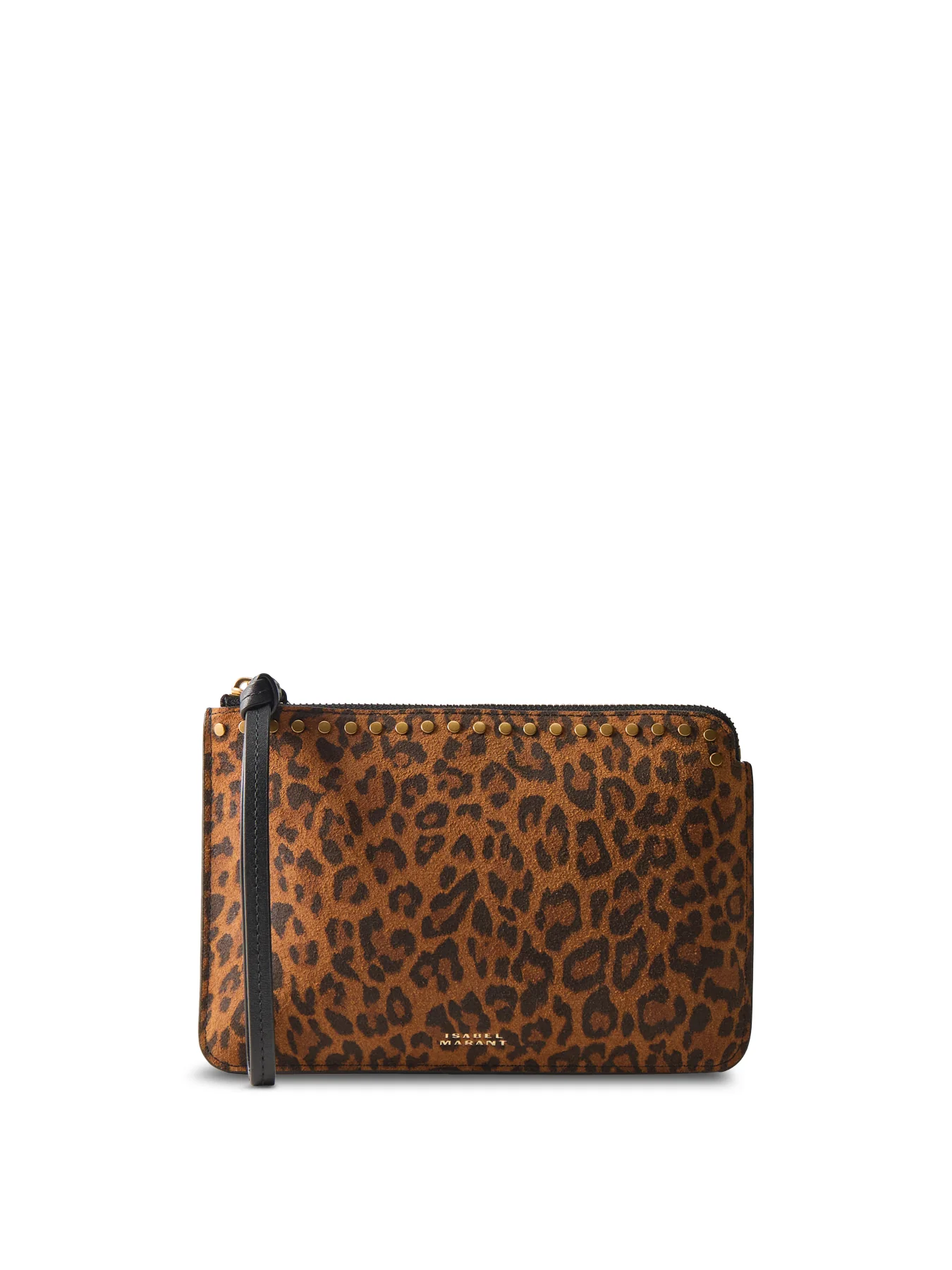 Leopard Flat Pouch