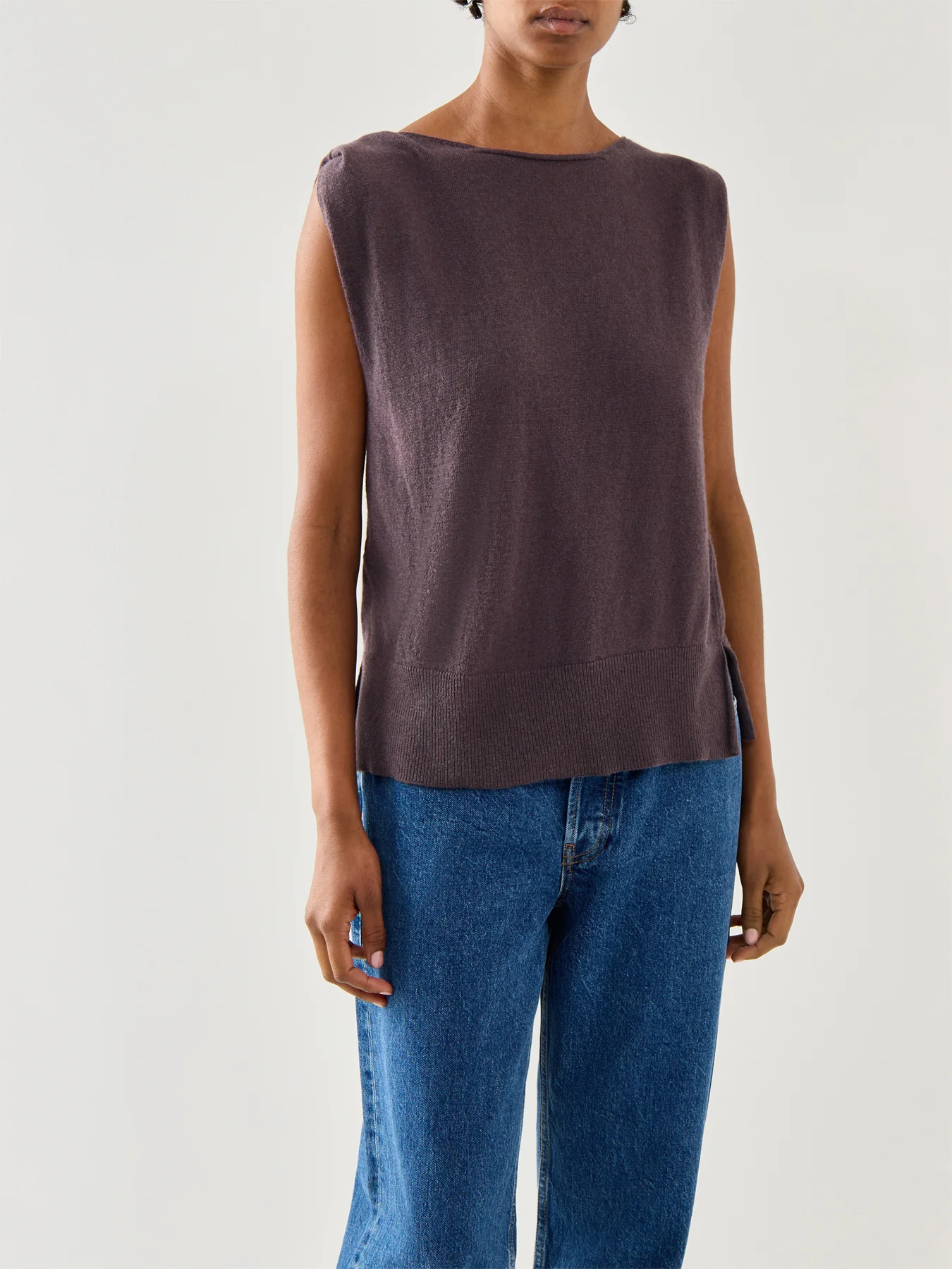 Pullunder 501 Sleeveless Brown - Image 4