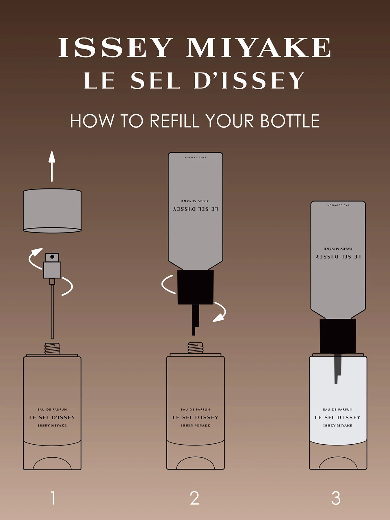 Le Sel d’Issey Eau de Parfum Refill 150ml - Image 3