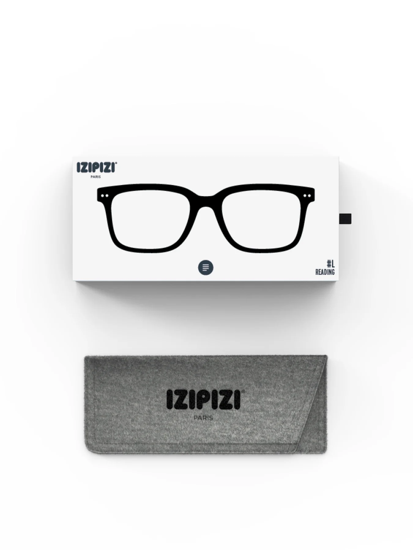 LetmeSee L Reading Glasses Classic Black +2.50 - Image 2