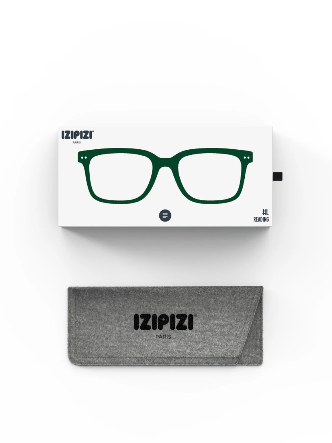 LetmeSee L Reading Glasses Kaki Green +2.50 - Image 2