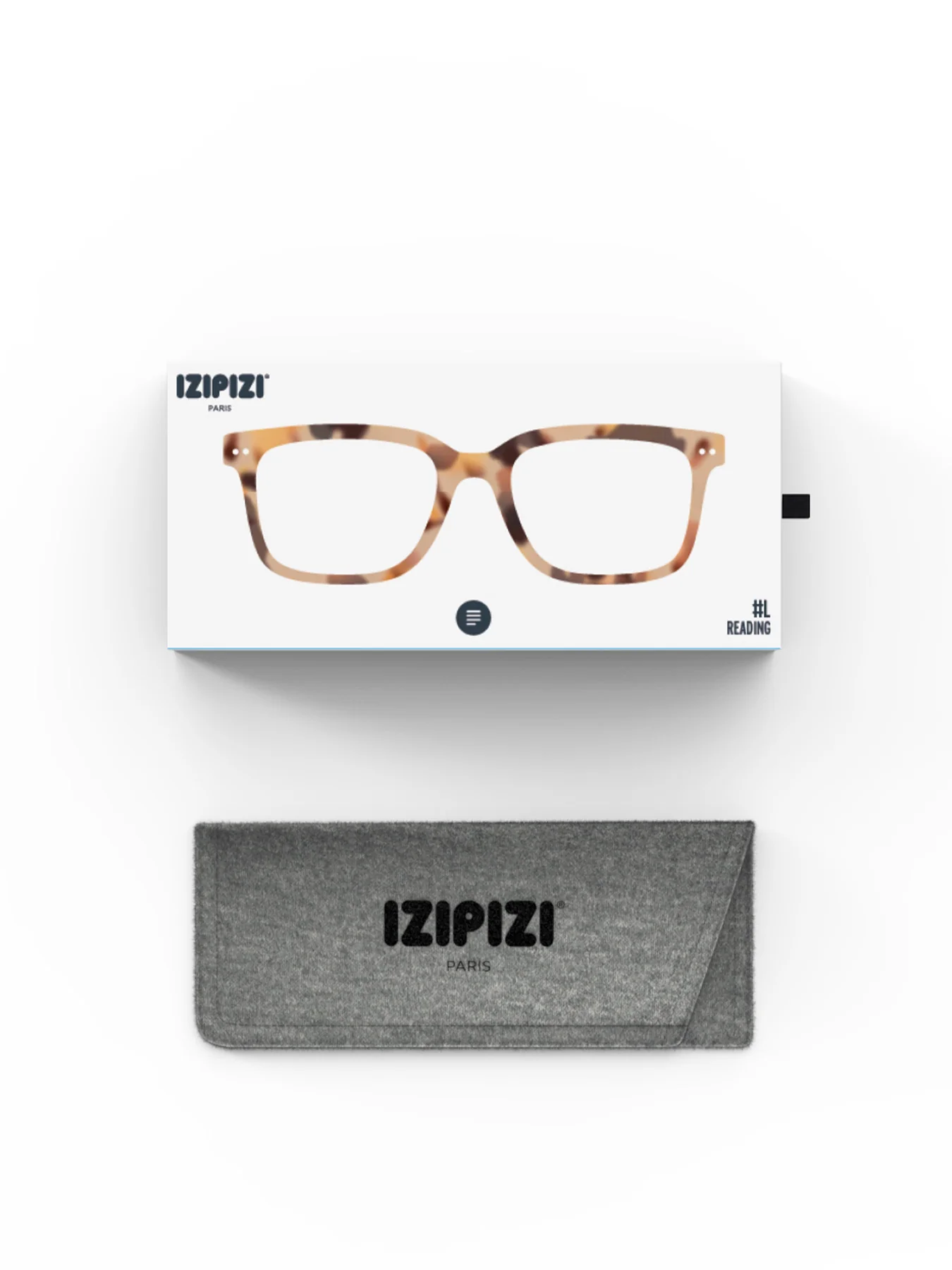 LetmeSee L Reading Glasses Light Tortoise Brown +2.50 - Image 2