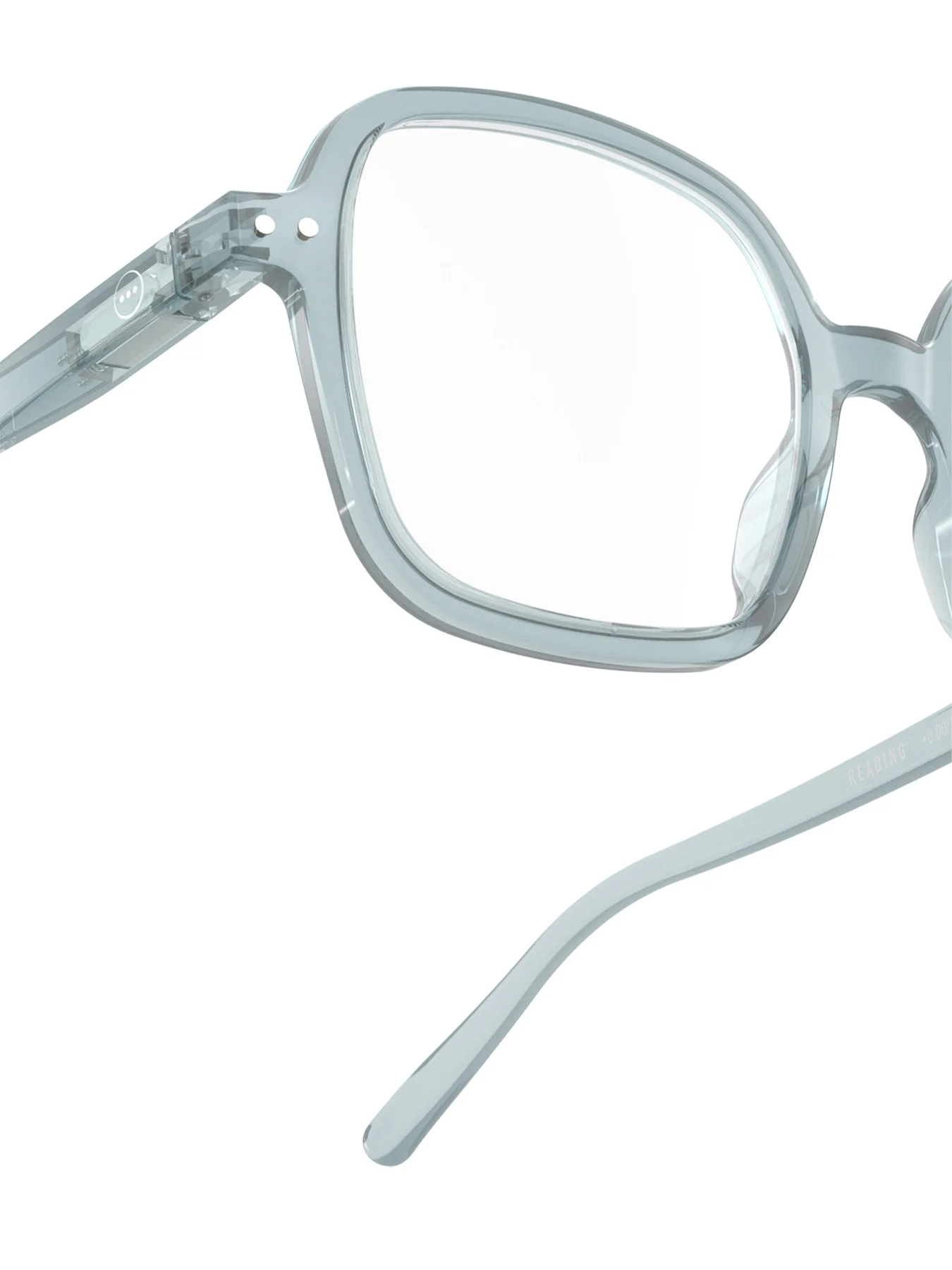 LetmeSee Office Reading Glasses Frozen Blue +2.50 - Image 3