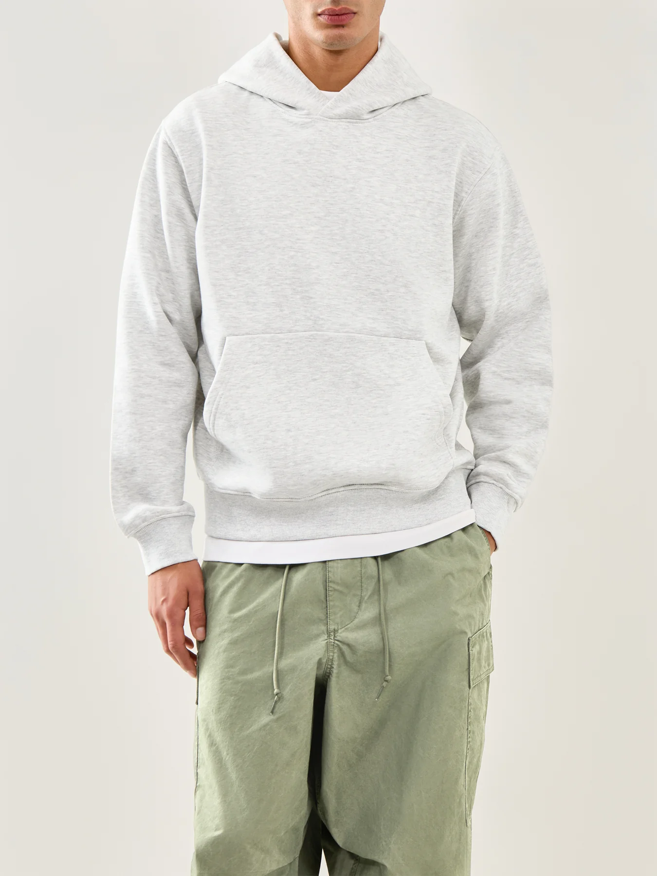 Jjeurban Edge Sweat Hoodie White - Image 4